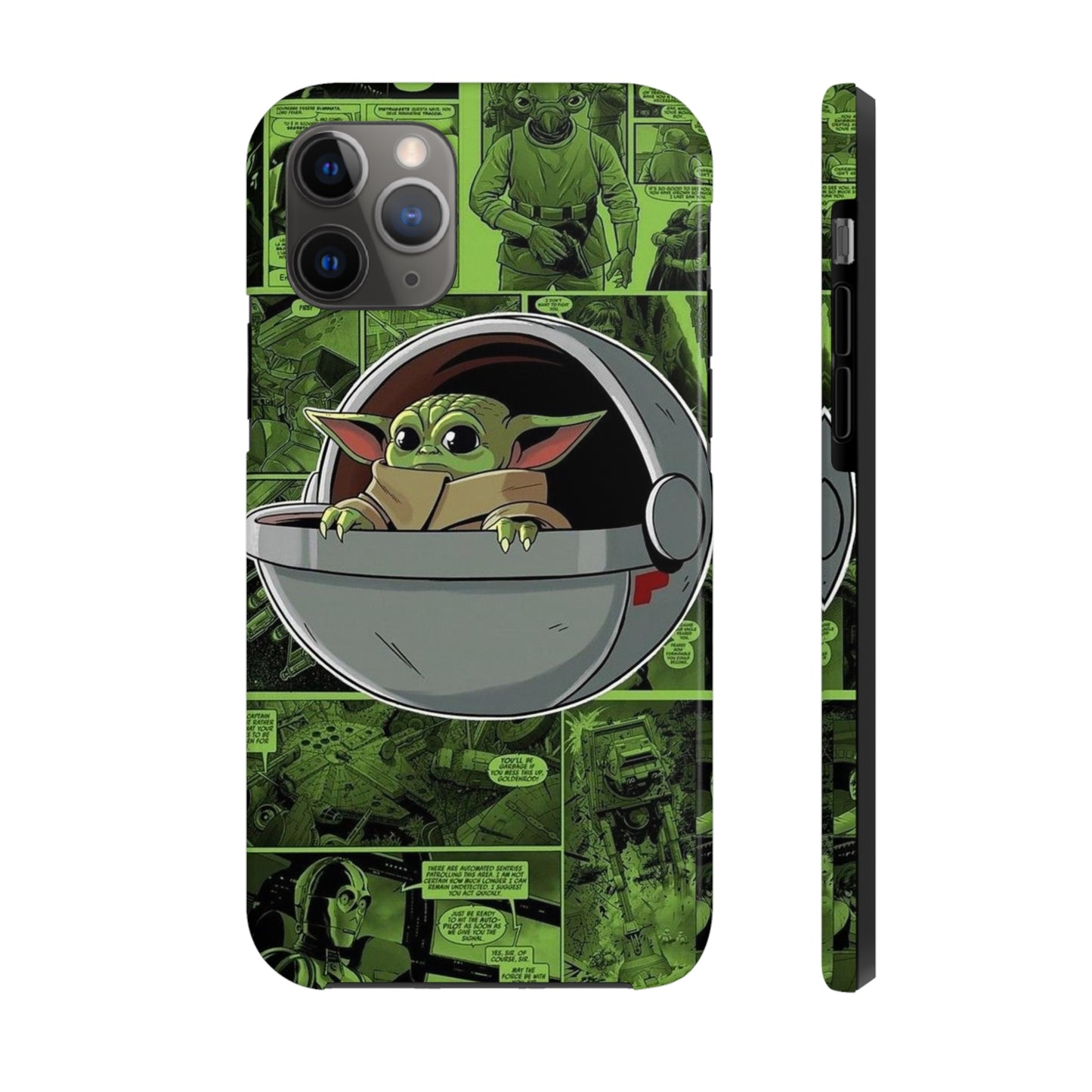 Baby Yoda phone case/ iPhone case/ media collection/ Tough Phone Cases