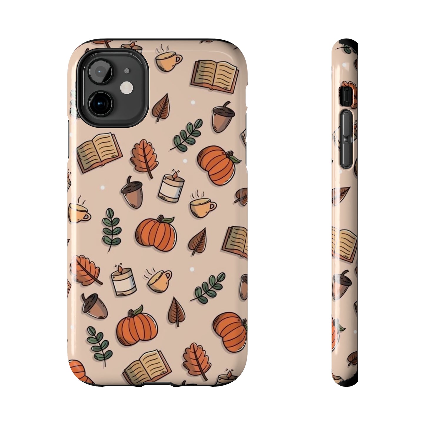 A very Fall day/ iPhone case/ fall & Halloween collection/ Tough Phone Cases