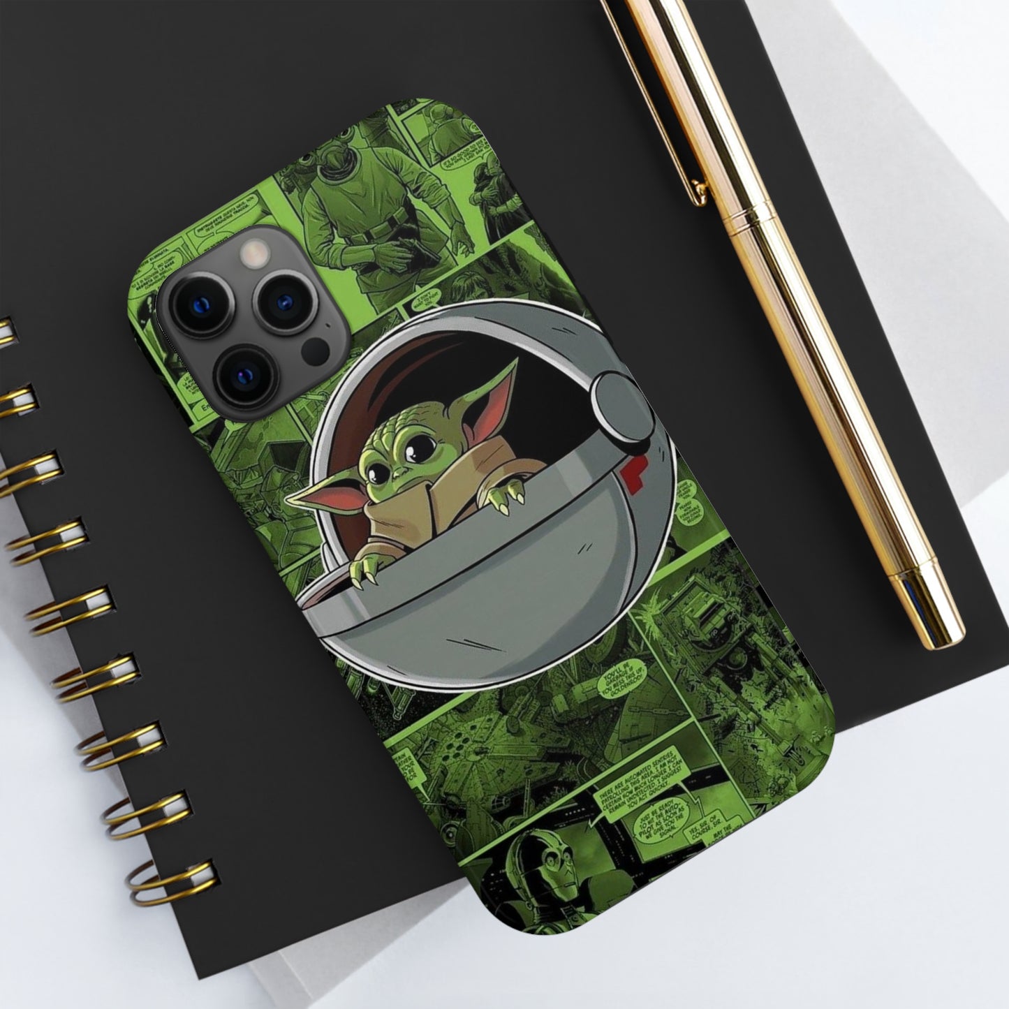 Baby Yoda phone case/ iPhone case/ media collection/ Tough Phone Cases