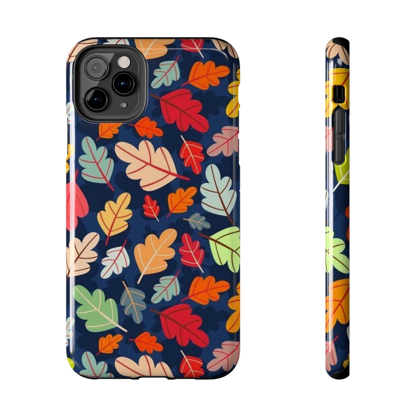 Fall leaves/ iPhone case/ fall & Halloween collection/ Tough Phone Cases