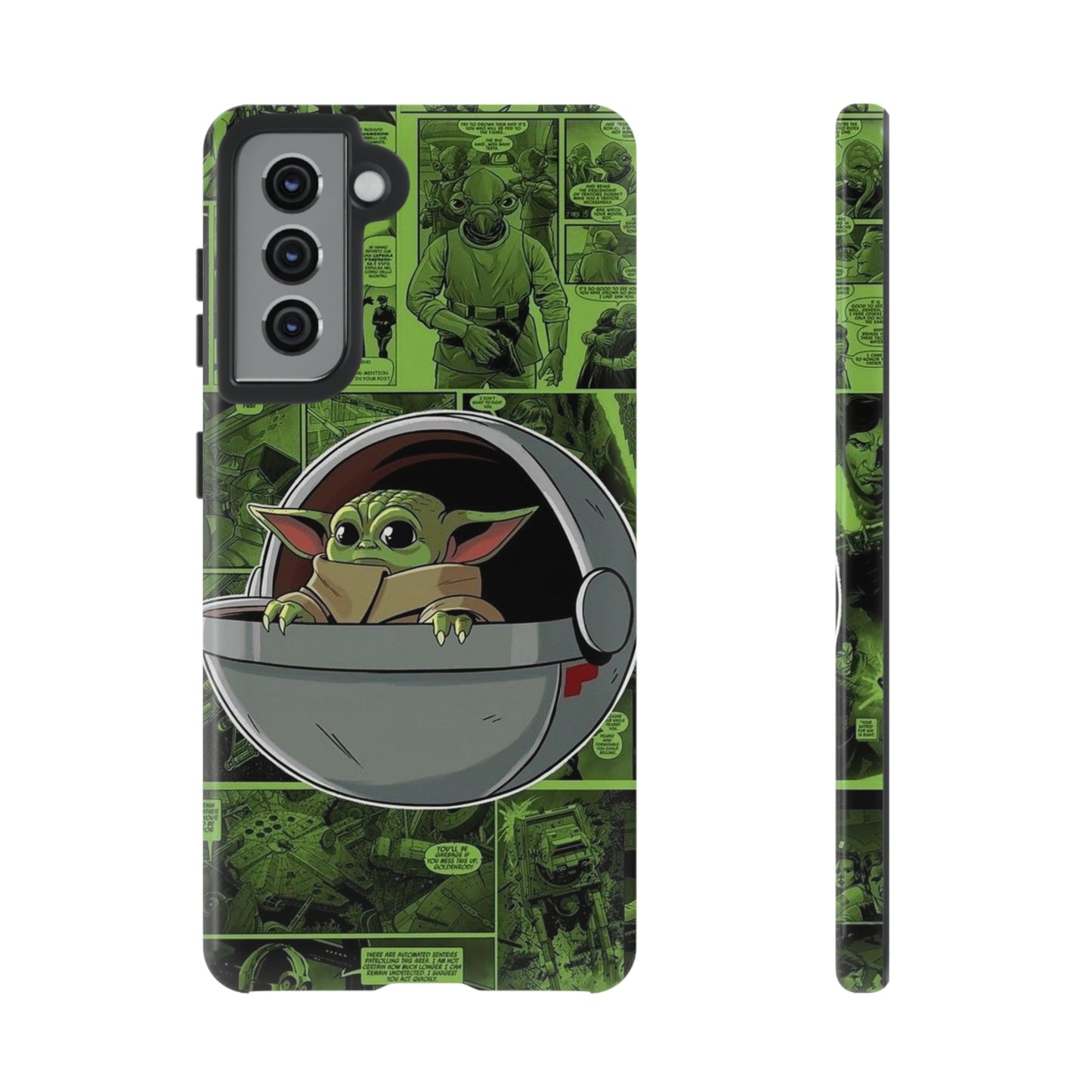 baby Yoda phone case/ for Samsung & Google phones/ media collection/Tough Cases