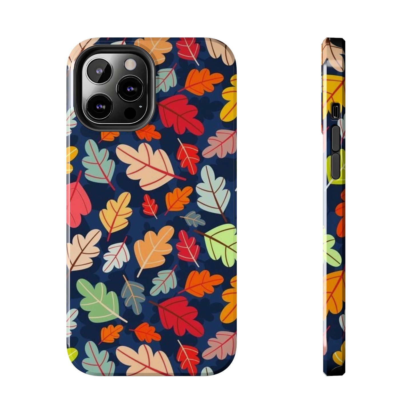 Fall leaves/ iPhone case/ fall & Halloween collection/ Tough Phone Cases