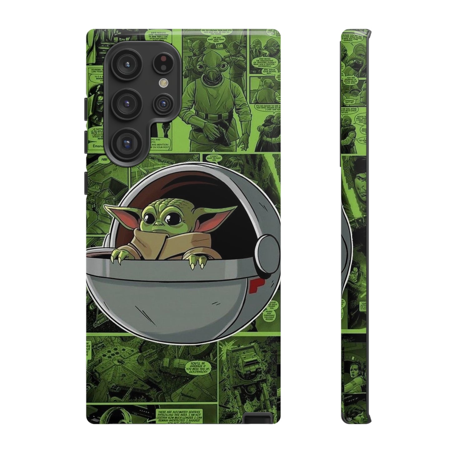 baby Yoda phone case/ for Samsung & Google phones/ media collection/Tough Cases