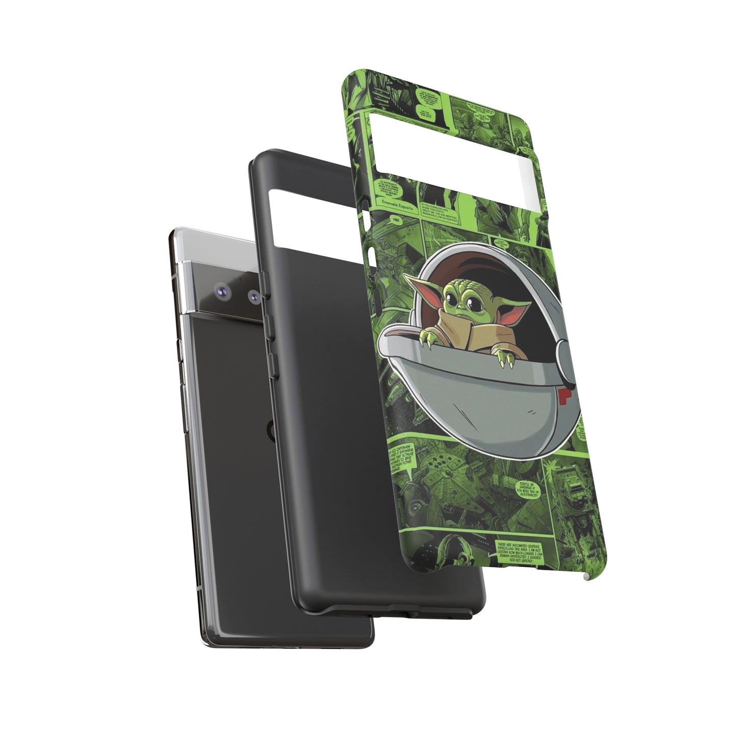 baby Yoda phone case/ for Samsung & Google phones/ media collection/Tough Cases