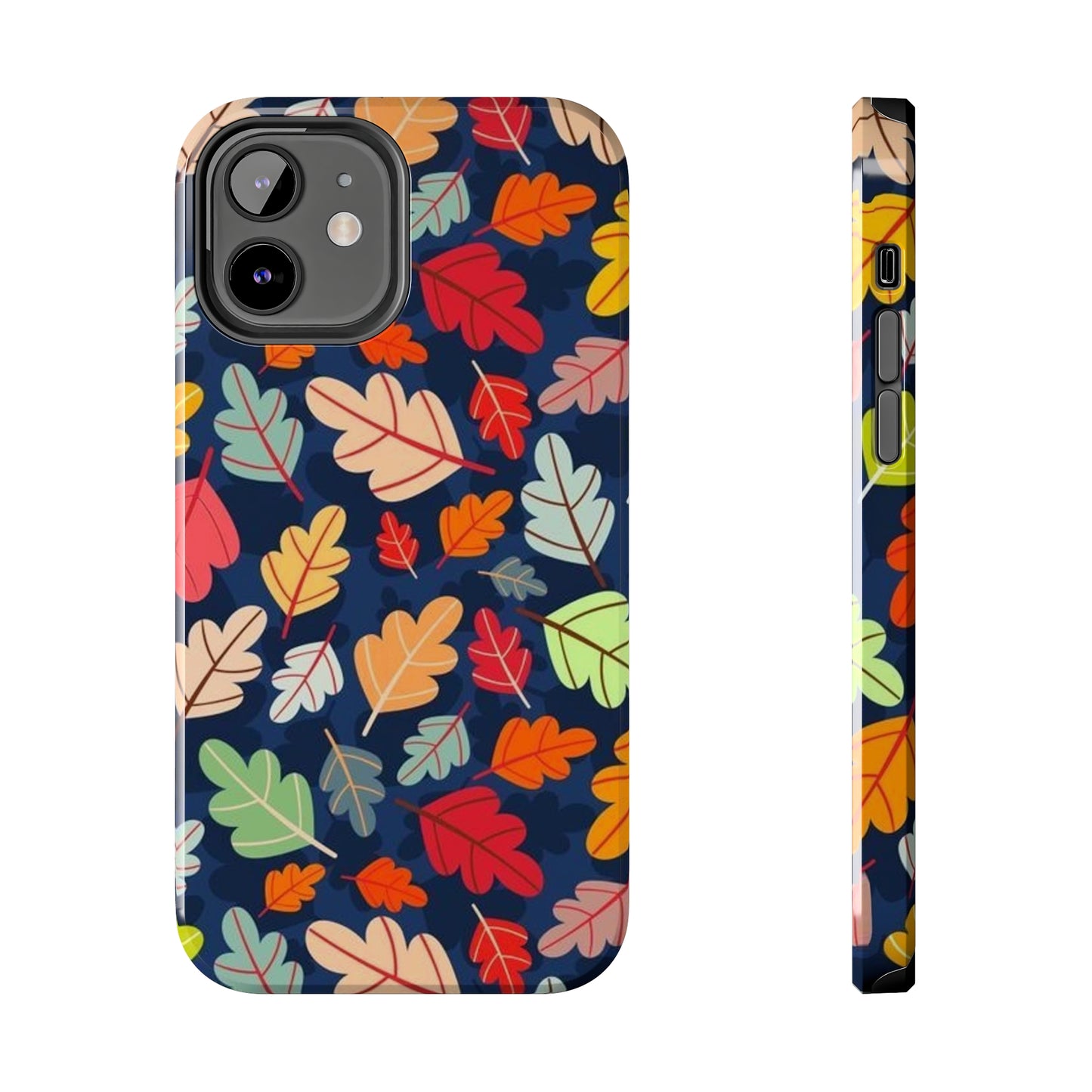 Fall leaves/ iPhone case/ fall & Halloween collection/ Tough Phone Cases