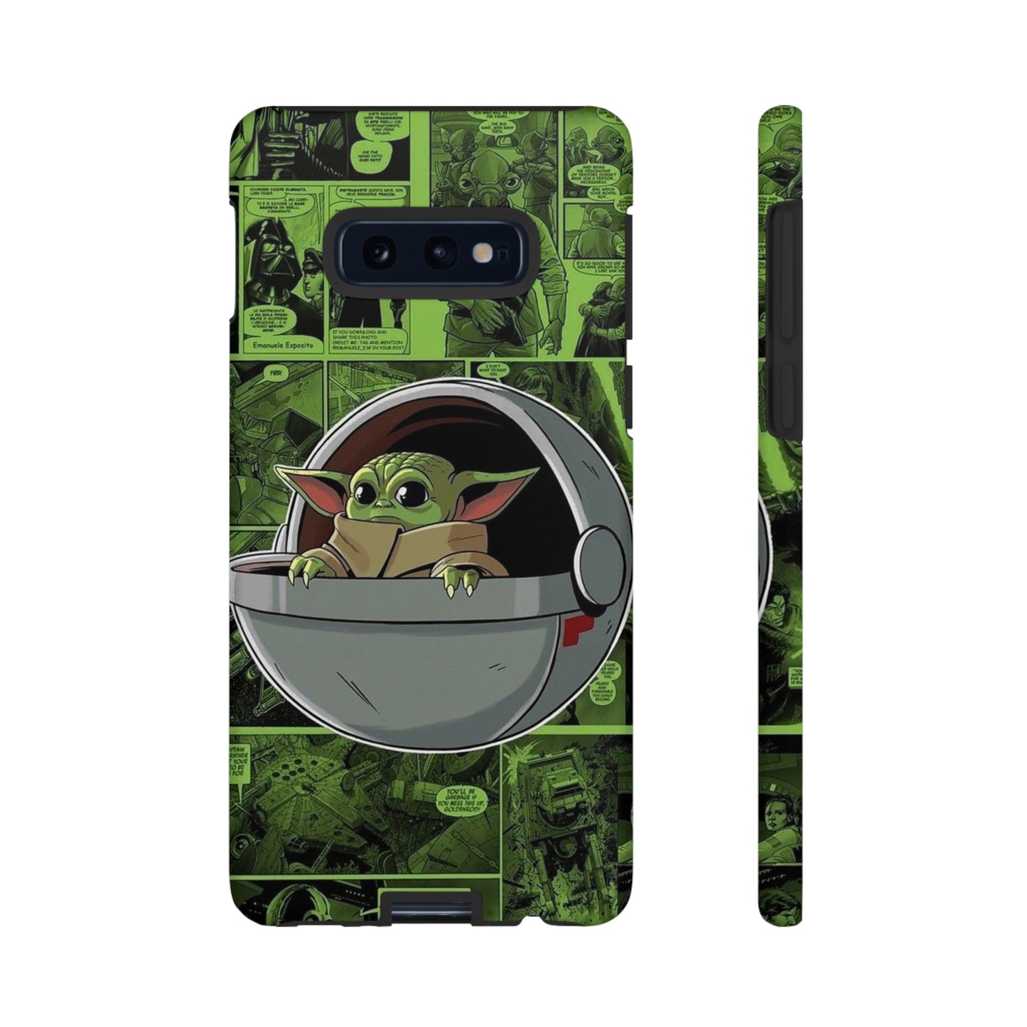 baby Yoda phone case/ for Samsung & Google phones/ media collection/Tough Cases