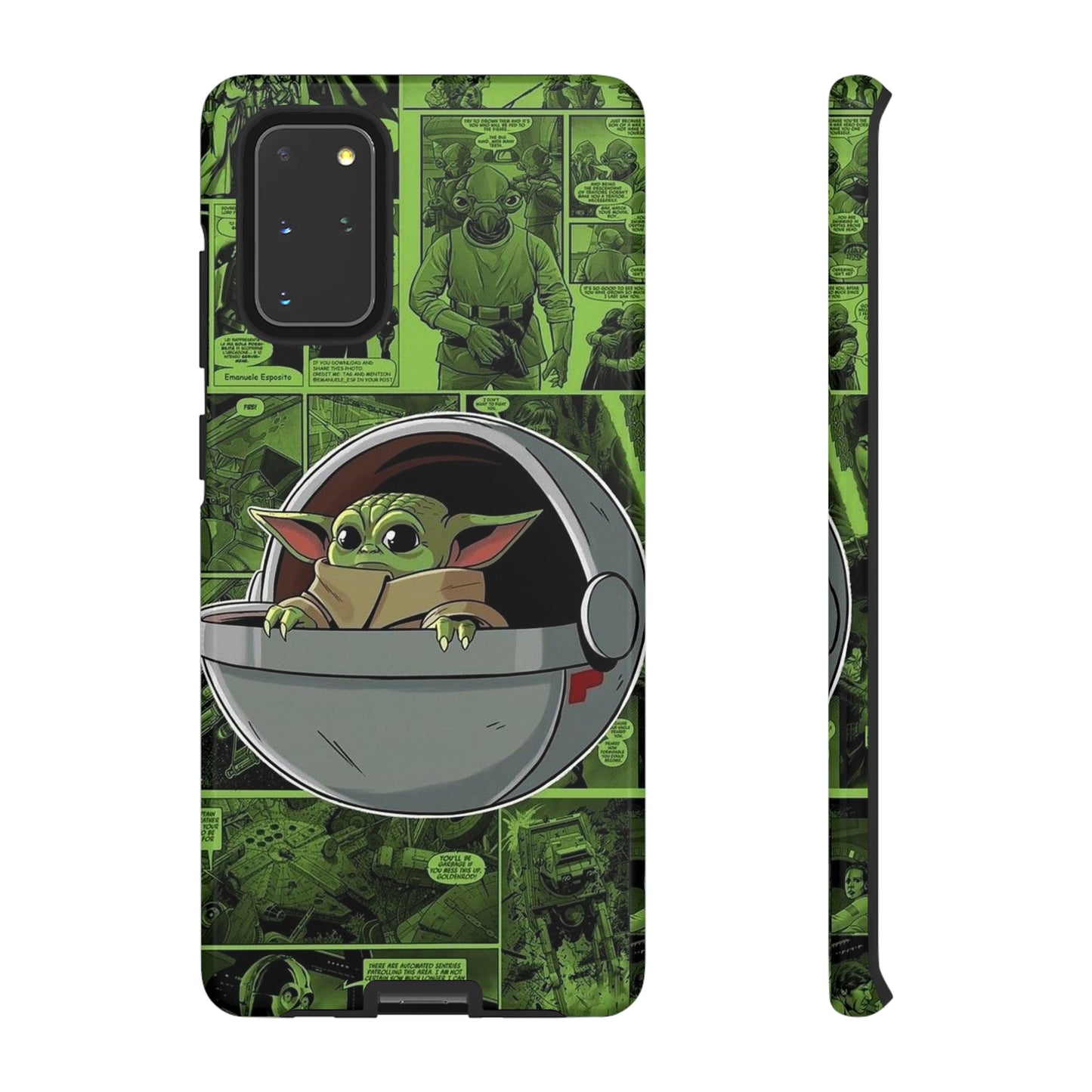 baby Yoda phone case/ for Samsung & Google phones/ media collection/Tough Cases