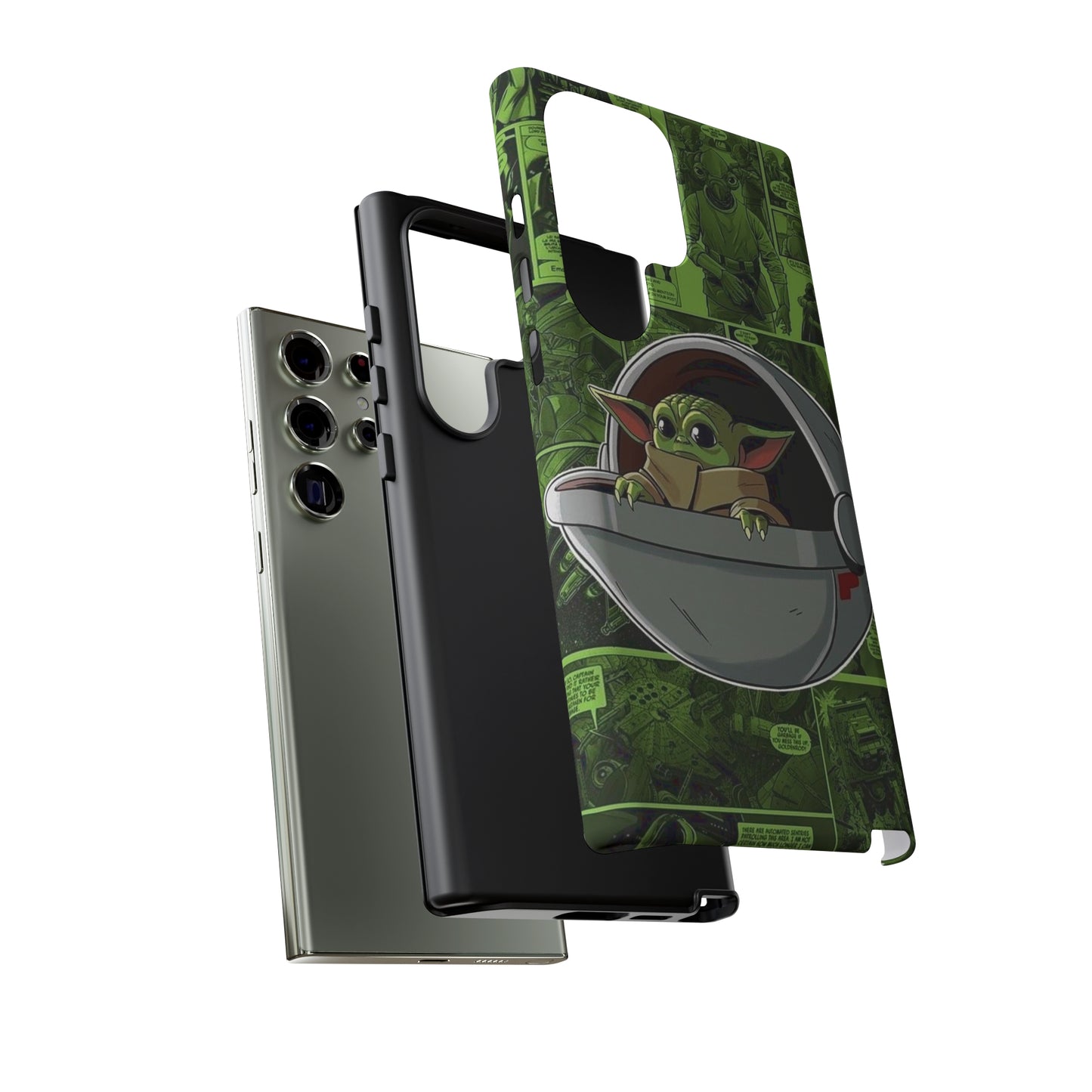 baby Yoda phone case/ for Samsung & Google phones/ media collection/Tough Cases