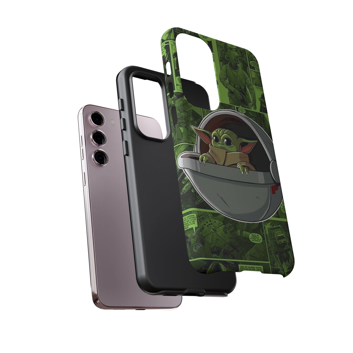 baby Yoda phone case/ for Samsung & Google phones/ media collection/Tough Cases