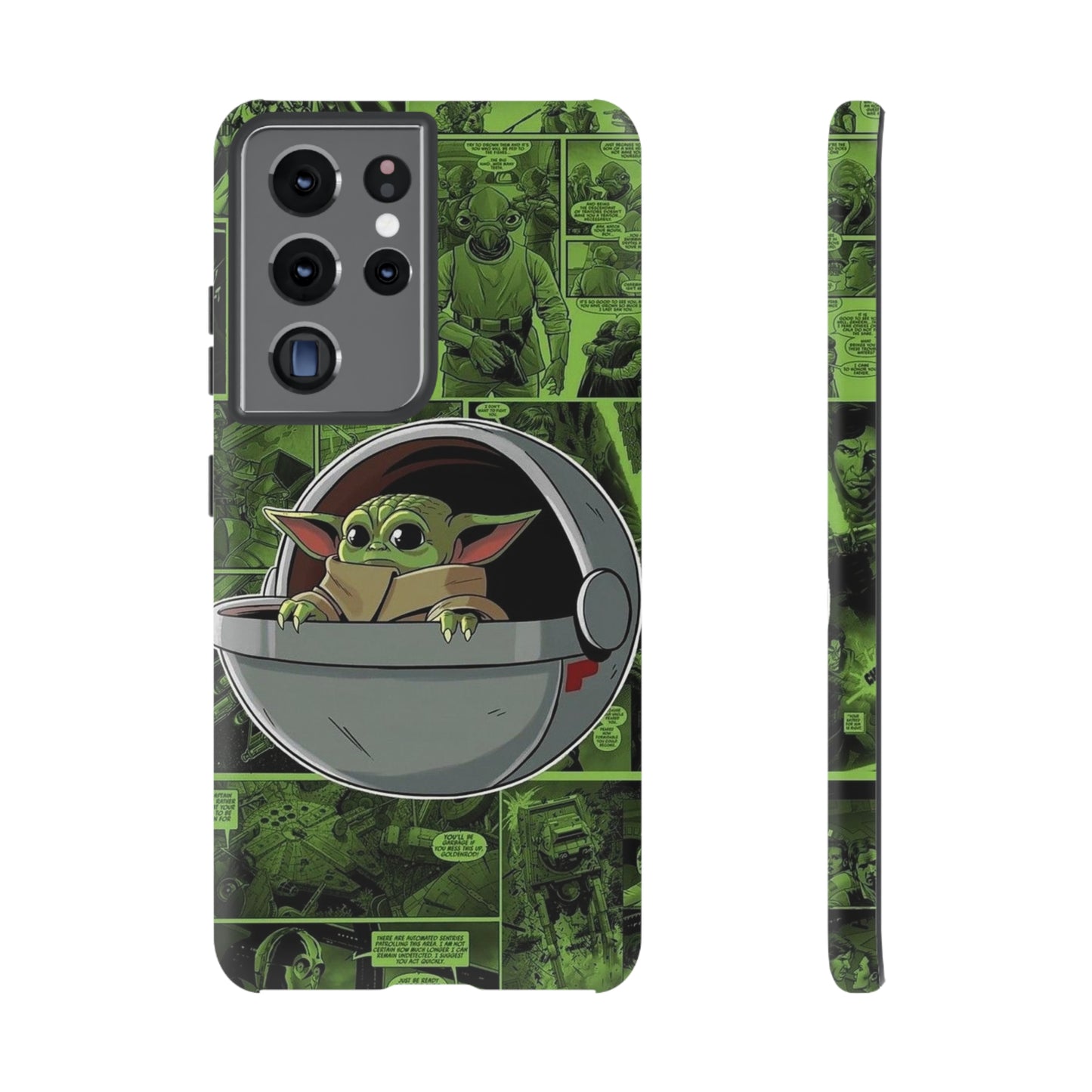 baby Yoda phone case/ for Samsung & Google phones/ media collection/Tough Cases