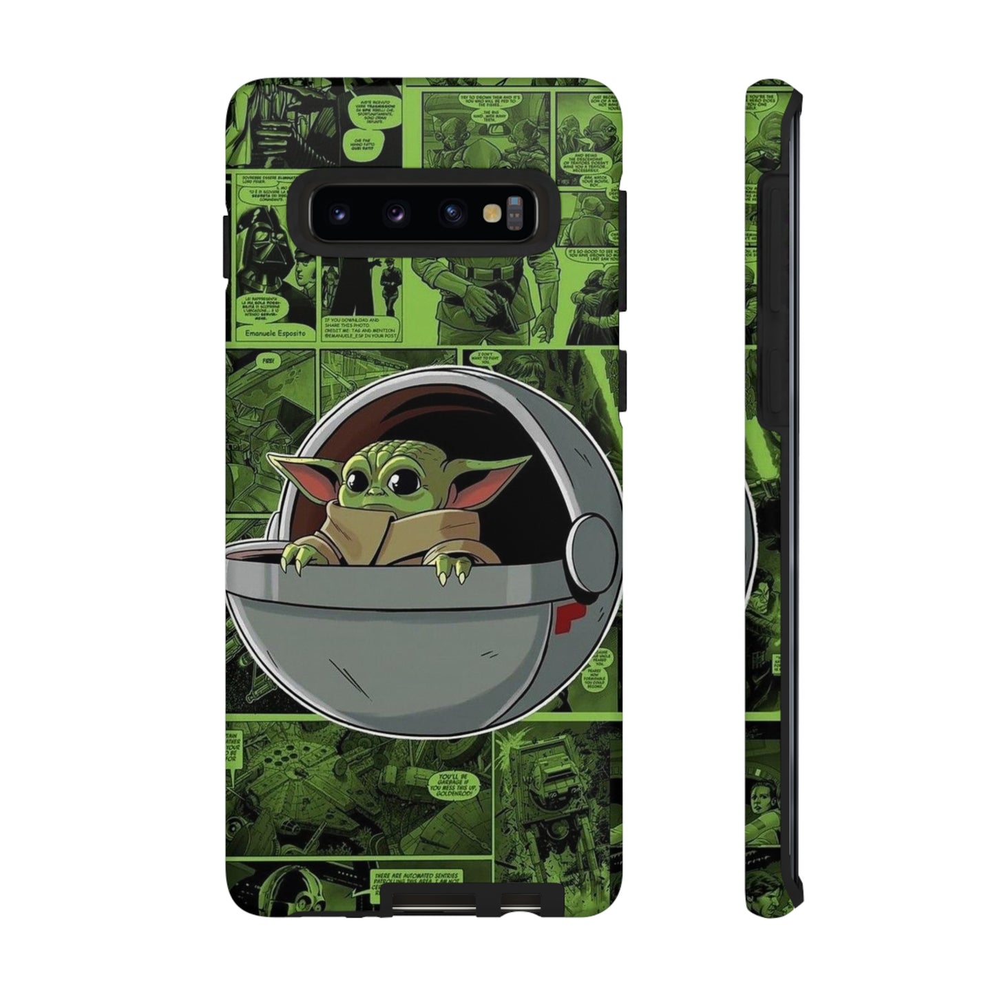 baby Yoda phone case/ for Samsung & Google phones/ media collection/Tough Cases