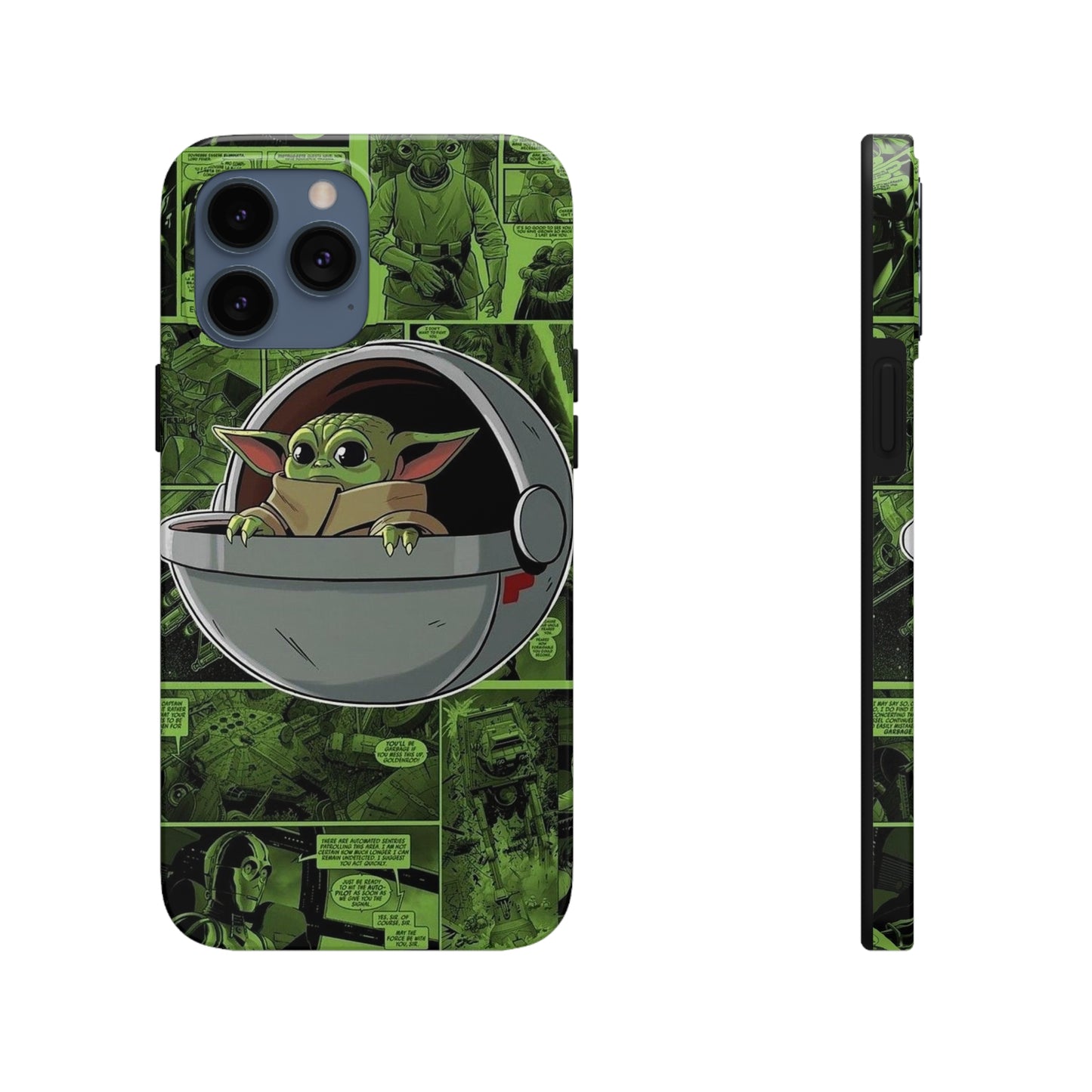 Baby Yoda phone case/ iPhone case/ media collection/ Tough Phone Cases