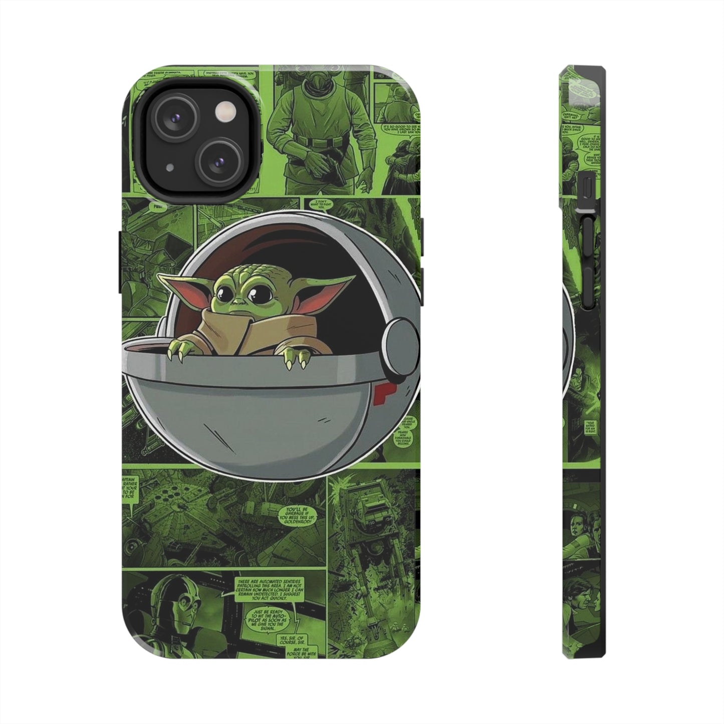 Baby Yoda phone case/ iPhone case/ media collection/ Tough Phone Cases