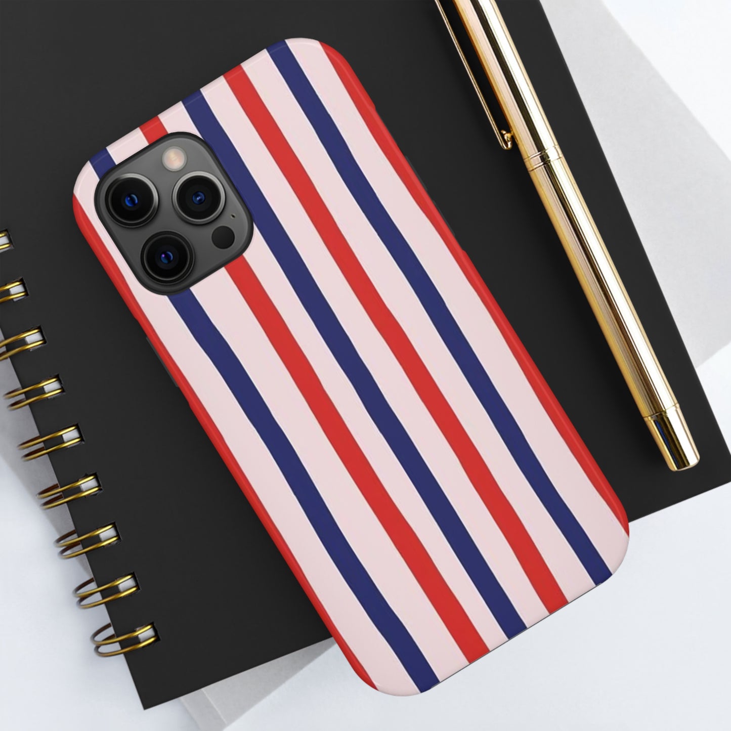 July stripes summer collection Tough Phone Cases, Case-Mate