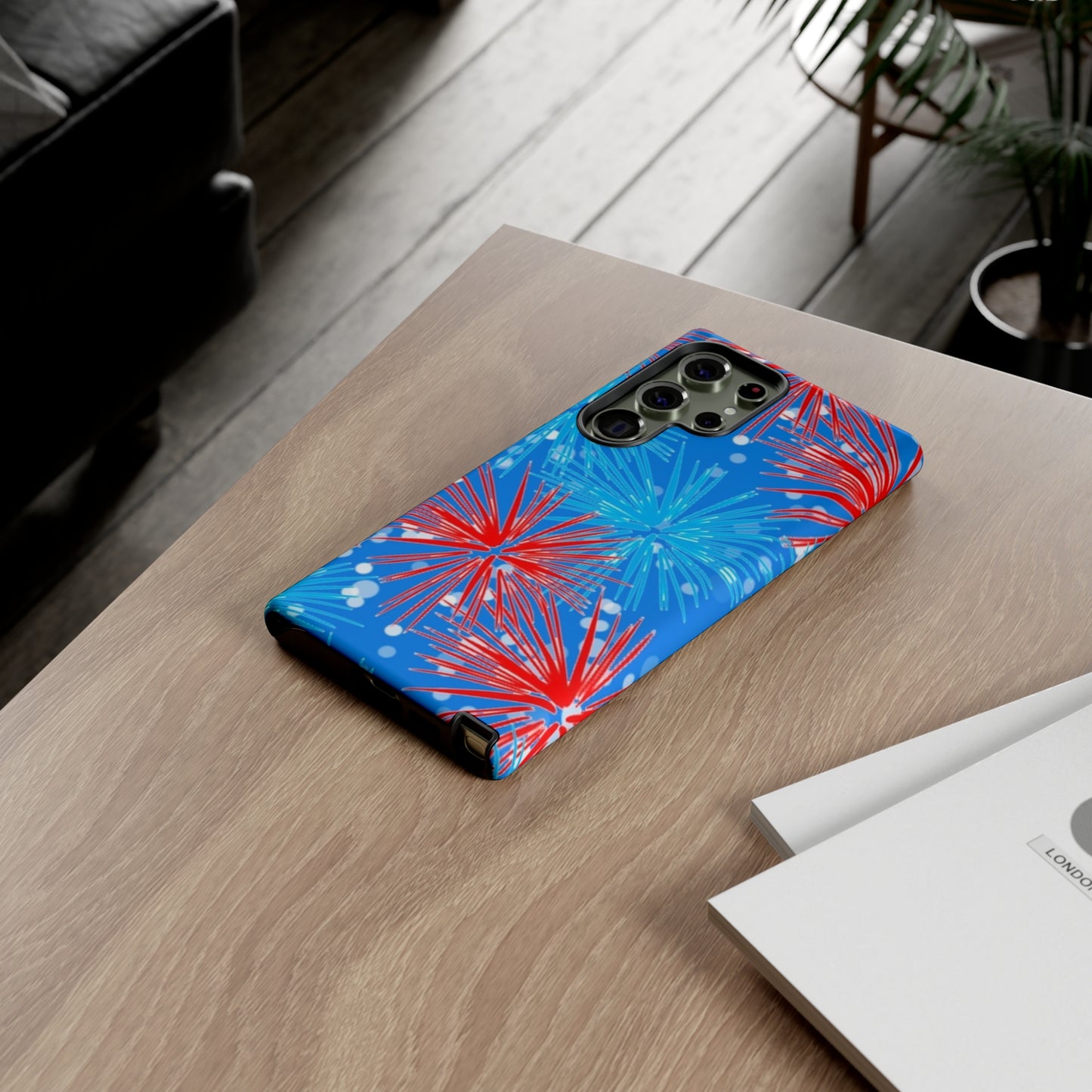 July fireworks/ phone case for Google & Samsung phones/ summer collection/ Tough Cases