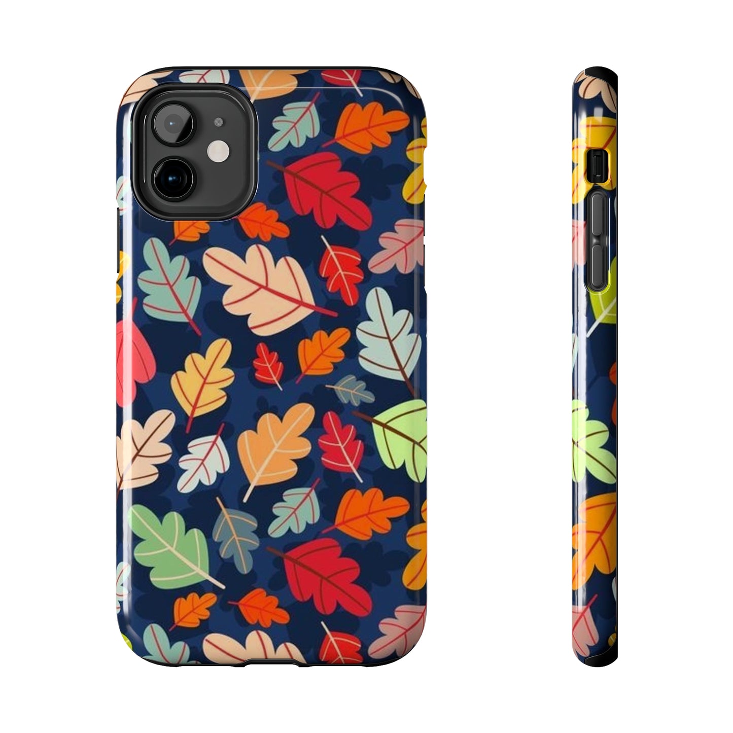 Fall leaves/ iPhone case/ fall & Halloween collection/ Tough Phone Cases