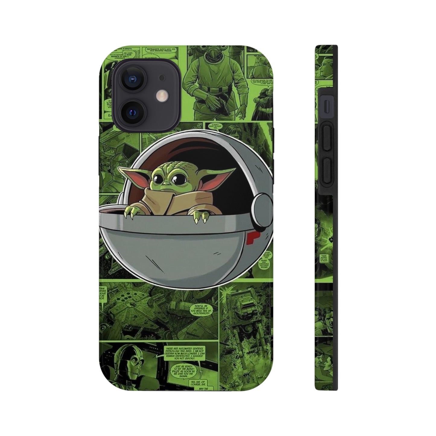 Baby Yoda phone case/ iPhone case/ media collection/ Tough Phone Cases