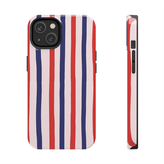 July stripes summer collection Tough Phone Cases, Case-Mate