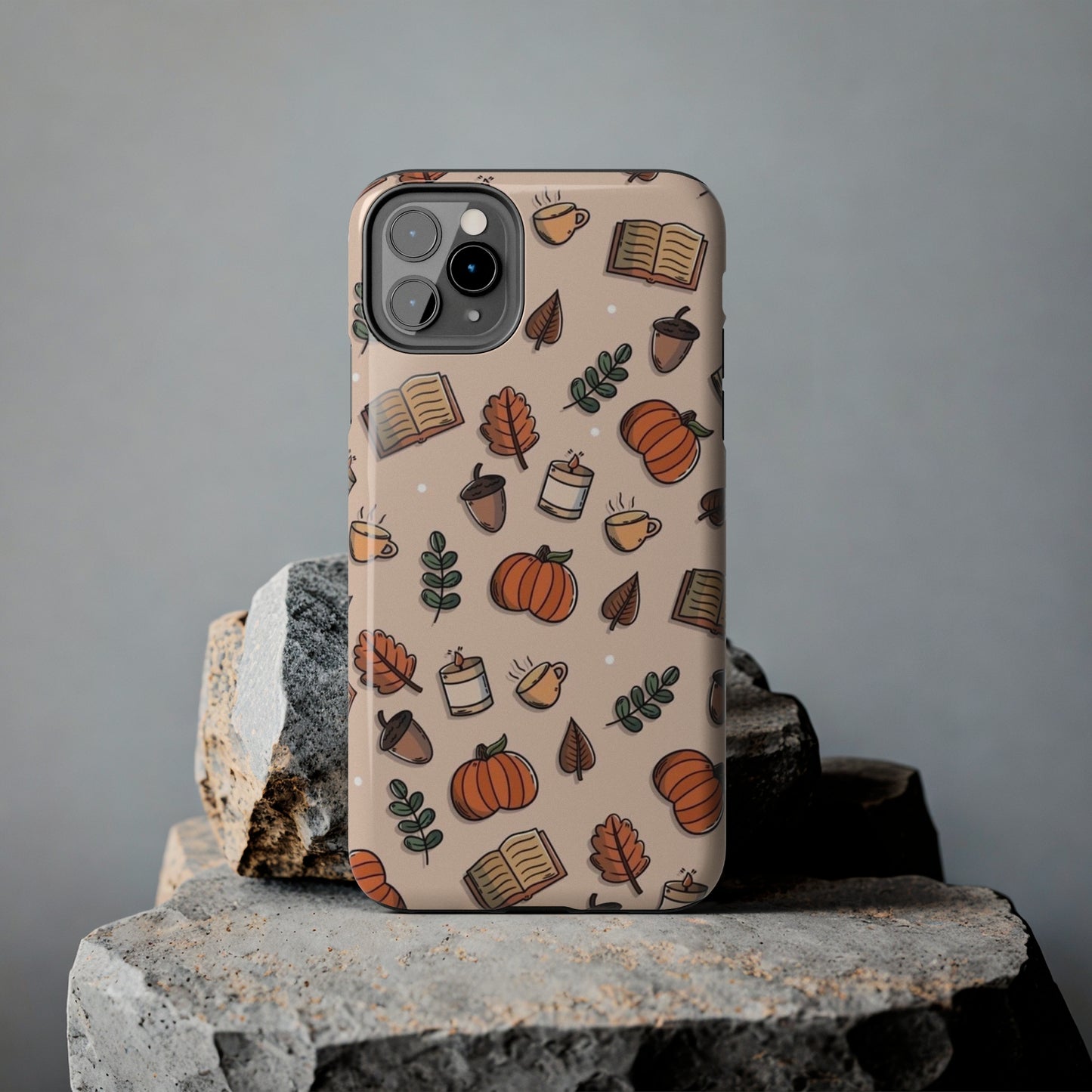 A very Fall day/ iPhone case/ fall & Halloween collection/ Tough Phone Cases