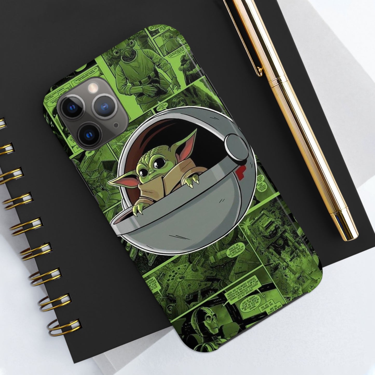 Baby Yoda phone case/ iPhone case/ media collection/ Tough Phone Cases