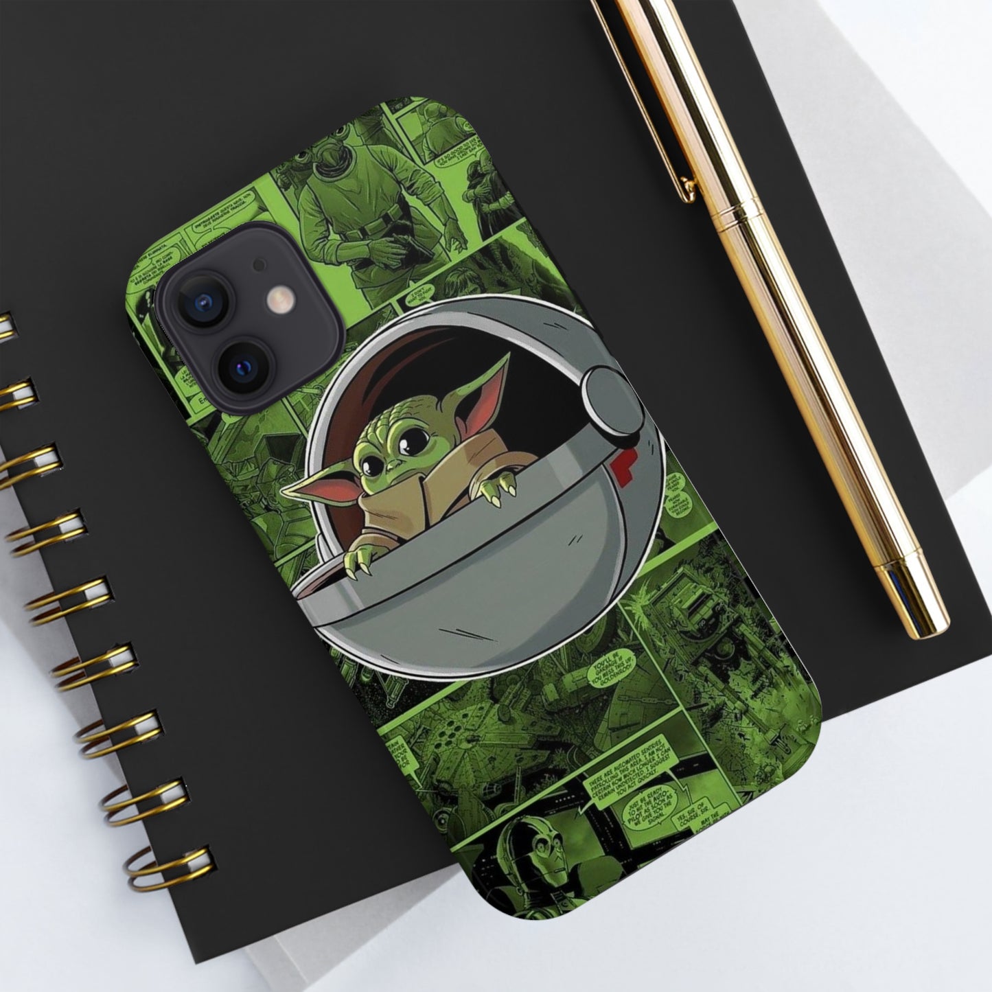 Baby Yoda phone case/ iPhone case/ media collection/ Tough Phone Cases