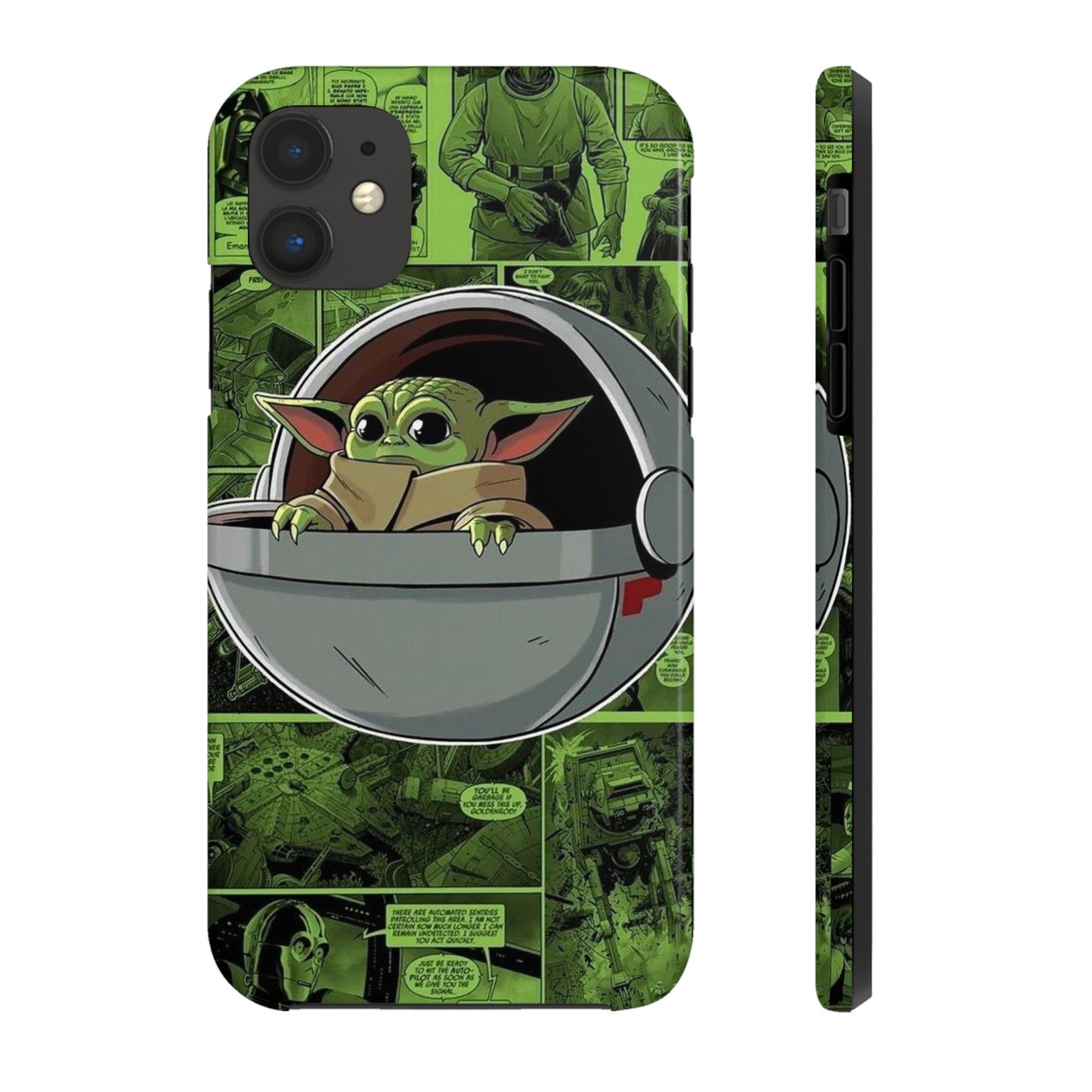 Baby Yoda phone case/ iPhone case/ media collection/ Tough Phone Cases