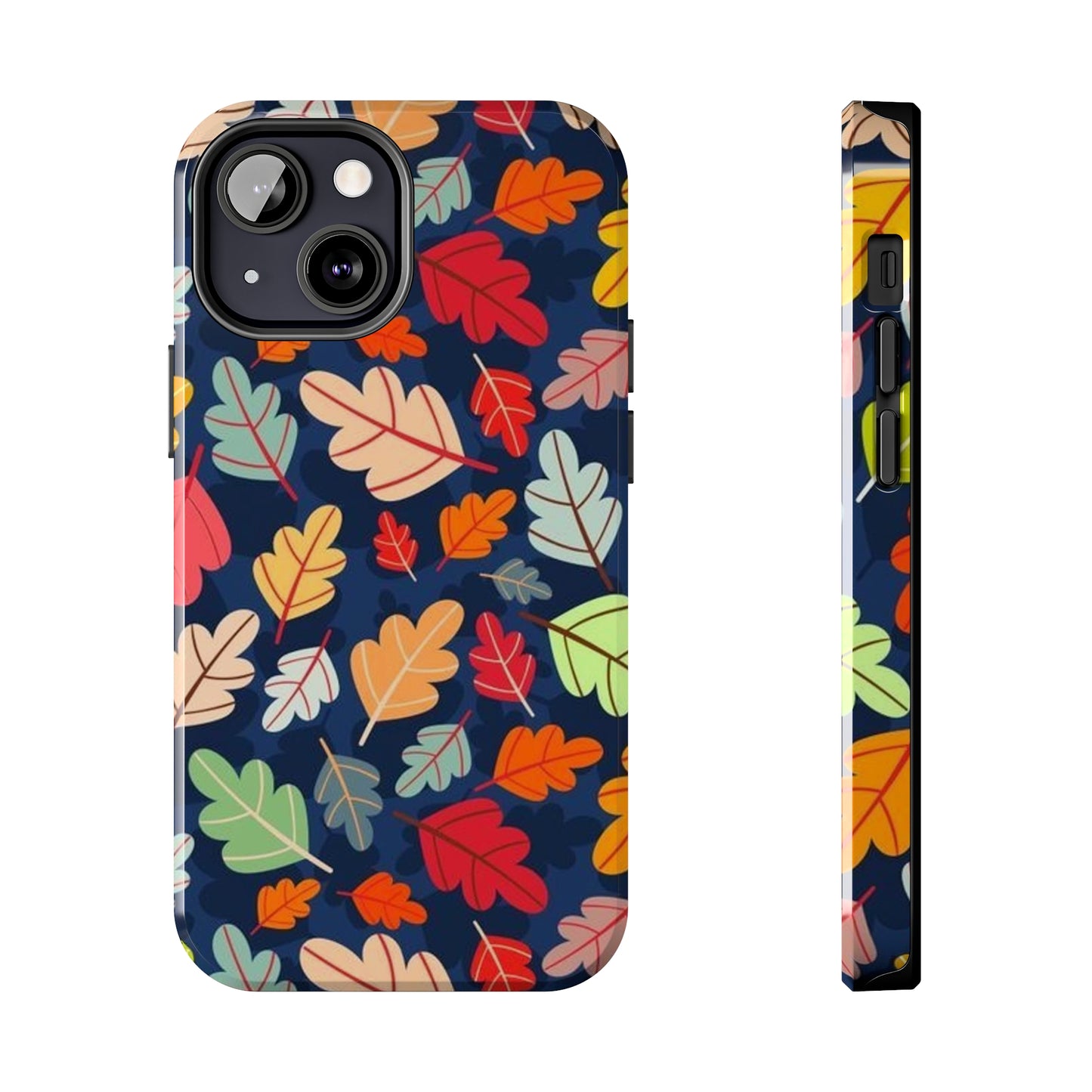 Fall leaves/ iPhone case/ fall & Halloween collection/ Tough Phone Cases