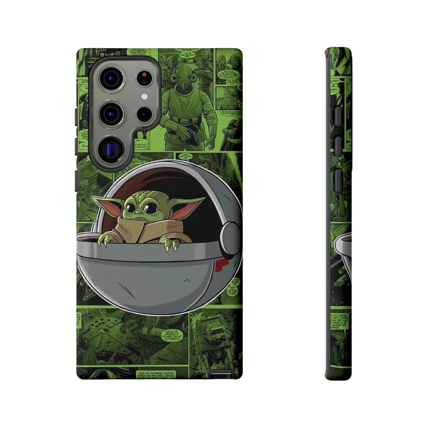 baby Yoda phone case/ for Samsung & Google phones/ media collection/Tough Cases