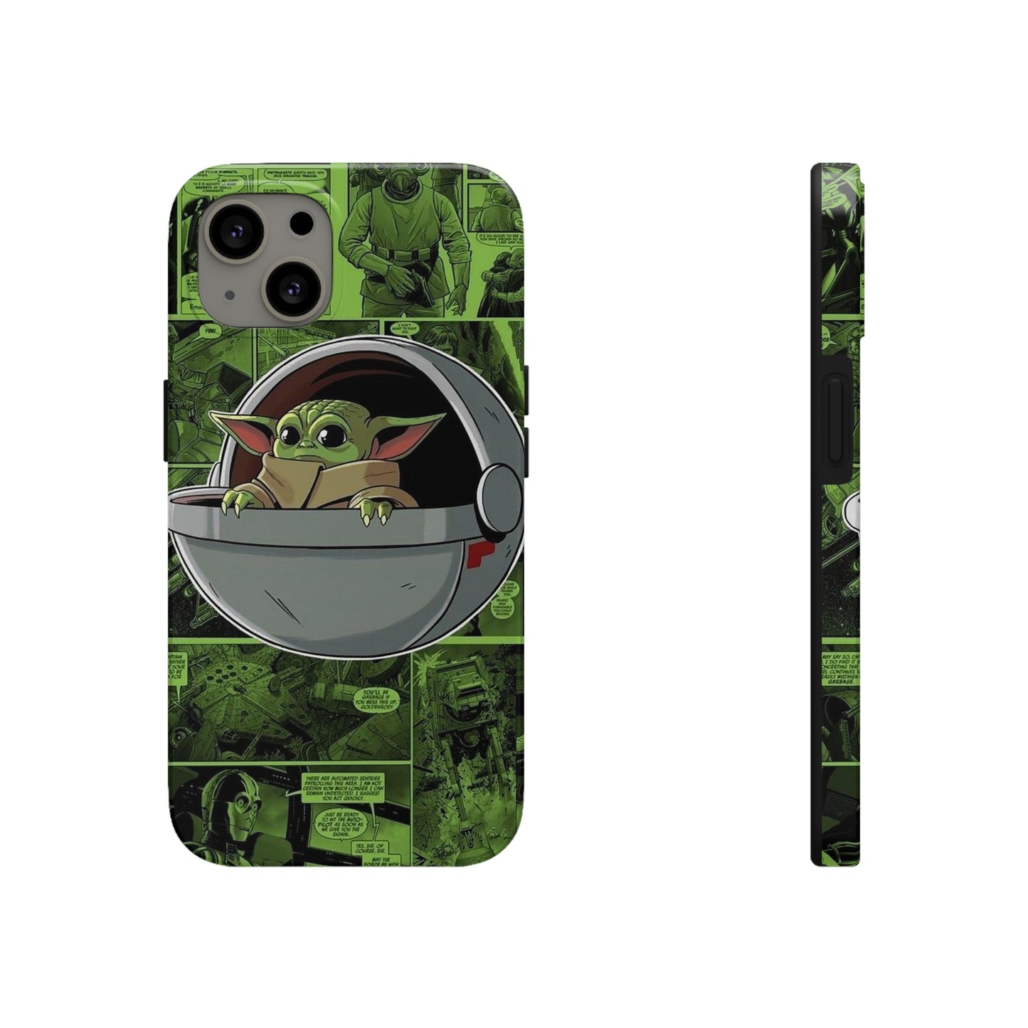 Baby Yoda phone case/ iPhone case/ media collection/ Tough Phone Cases