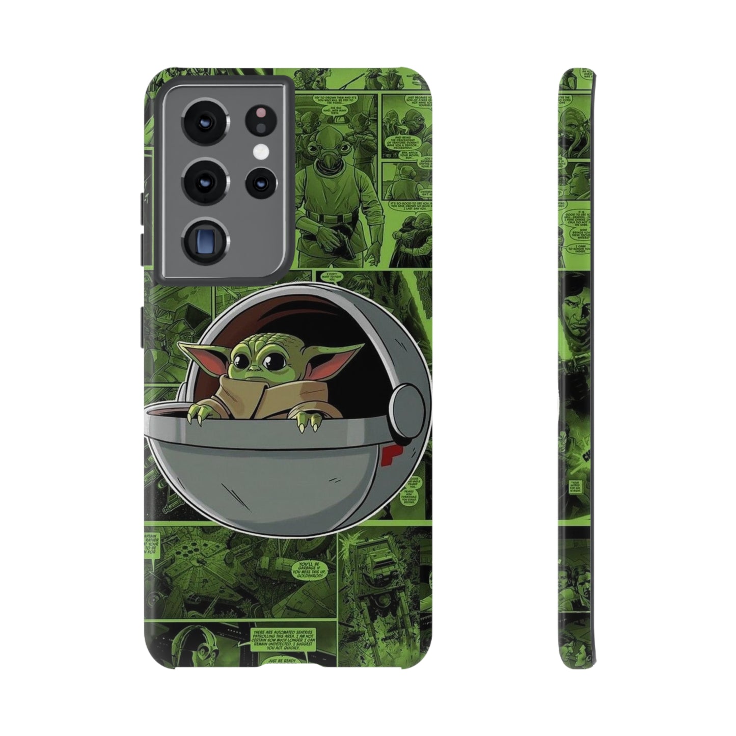 baby Yoda phone case/ for Samsung & Google phones/ media collection/Tough Cases