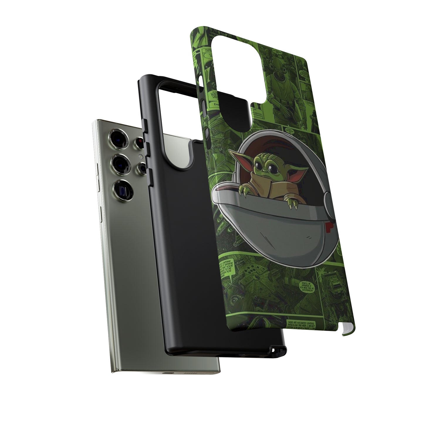 baby Yoda phone case/ for Samsung & Google phones/ media collection/Tough Cases