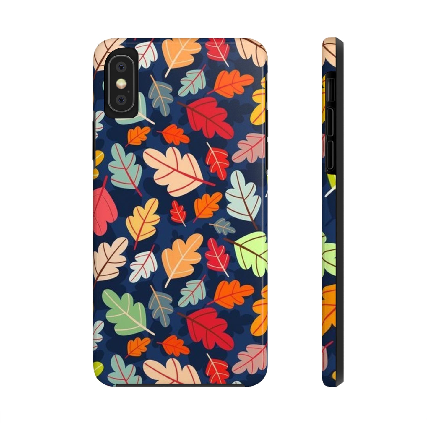 Fall leaves/ iPhone case/ fall & Halloween collection/ Tough Phone Cases