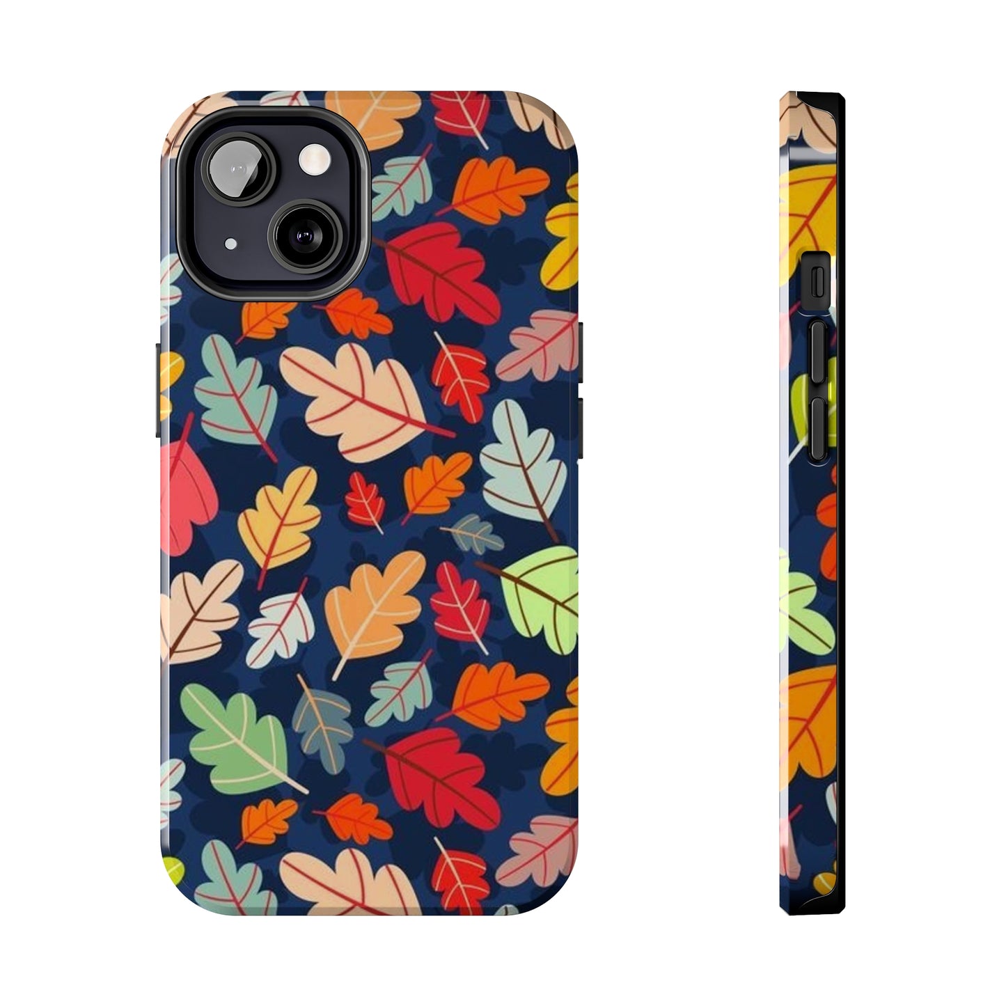 Fall leaves/ iPhone case/ fall & Halloween collection/ Tough Phone Cases