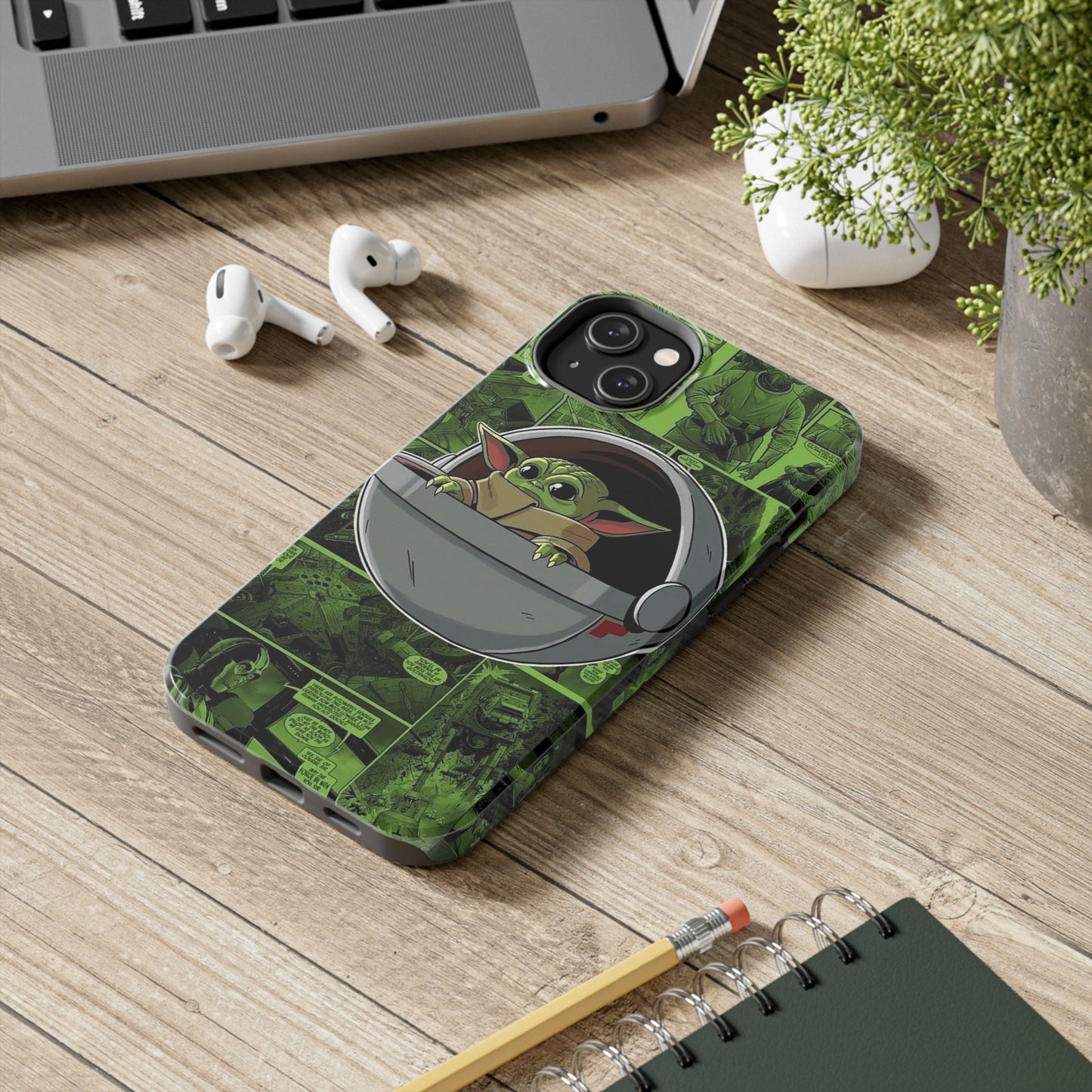 Baby Yoda phone case/ iPhone case/ media collection/ Tough Phone Cases