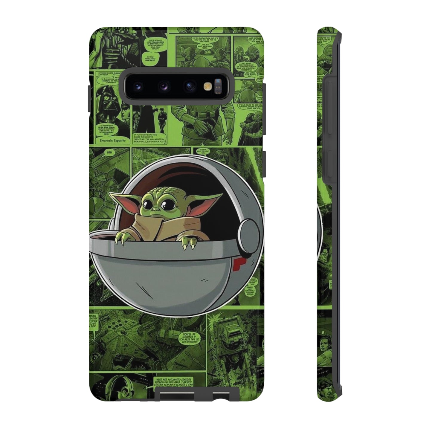 baby Yoda phone case/ for Samsung & Google phones/ media collection/Tough Cases