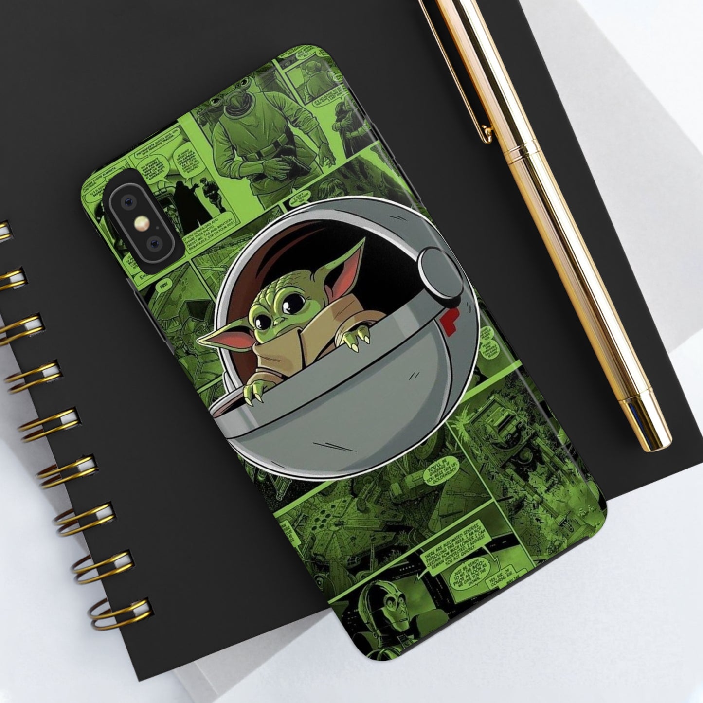 Baby Yoda phone case/ iPhone case/ media collection/ Tough Phone Cases