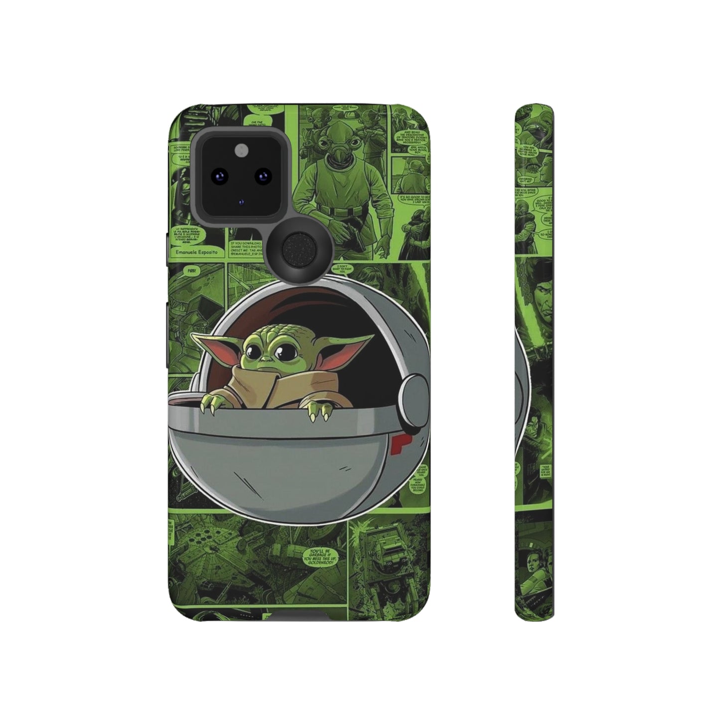 baby Yoda phone case/ for Samsung & Google phones/ media collection/Tough Cases