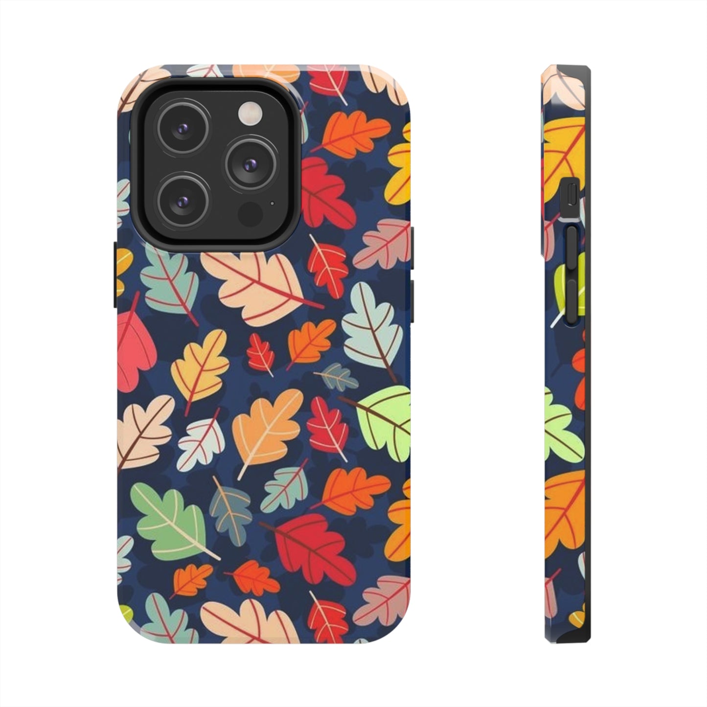 Fall leaves/ iPhone case/ fall & Halloween collection/ Tough Phone Cases