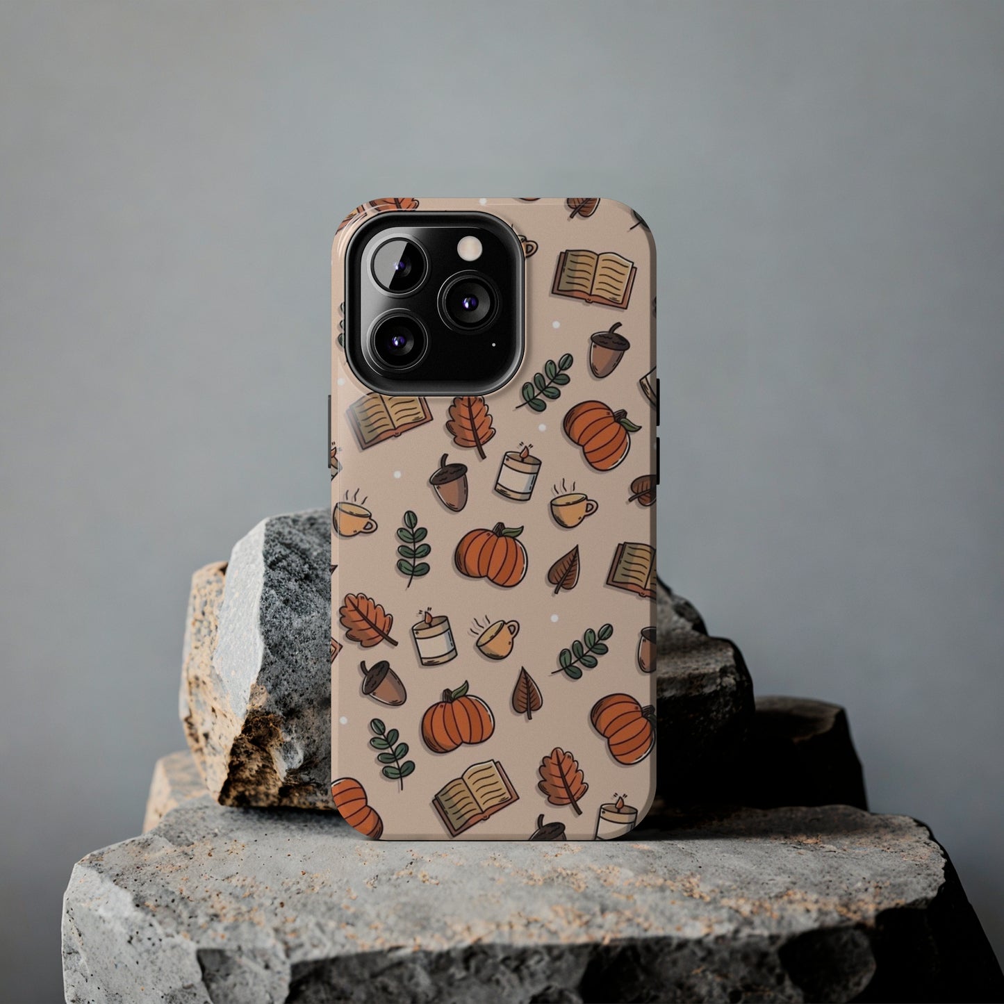 A very Fall day/ iPhone case/ fall & Halloween collection/ Tough Phone Cases