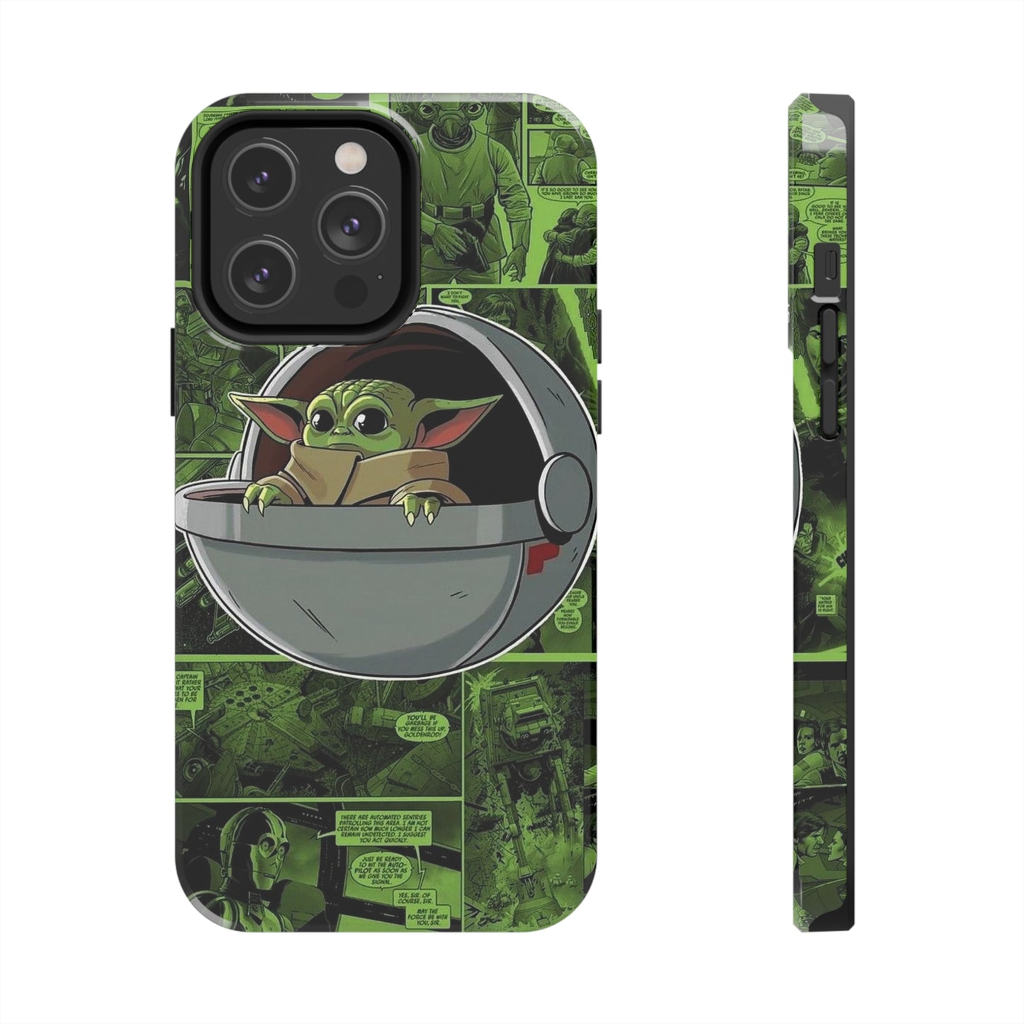 Baby Yoda phone case/ iPhone case/ media collection/ Tough Phone Cases