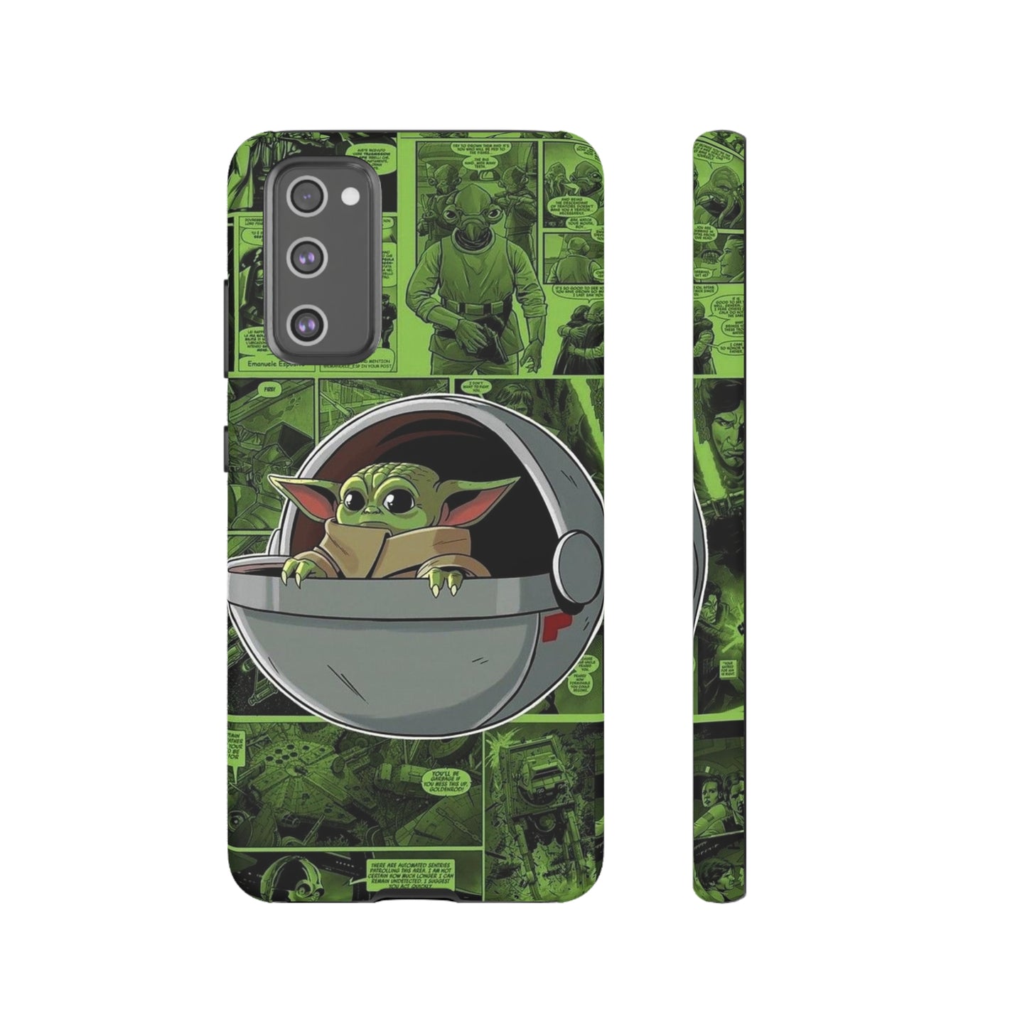 baby Yoda phone case/ for Samsung & Google phones/ media collection/Tough Cases