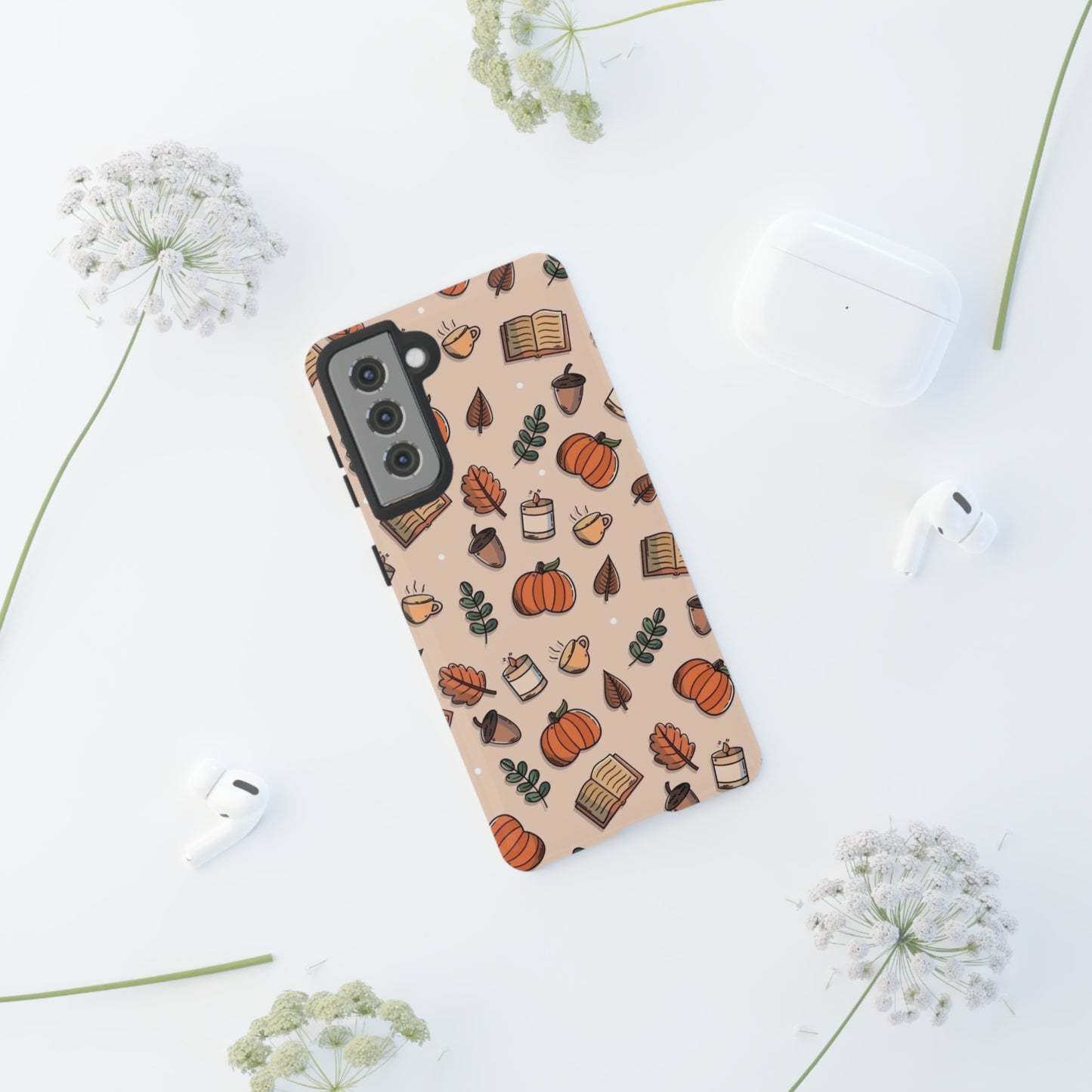 A very fall day/ phone case for Samsung & google phones/ fall & Halloween collection/Tough Cases