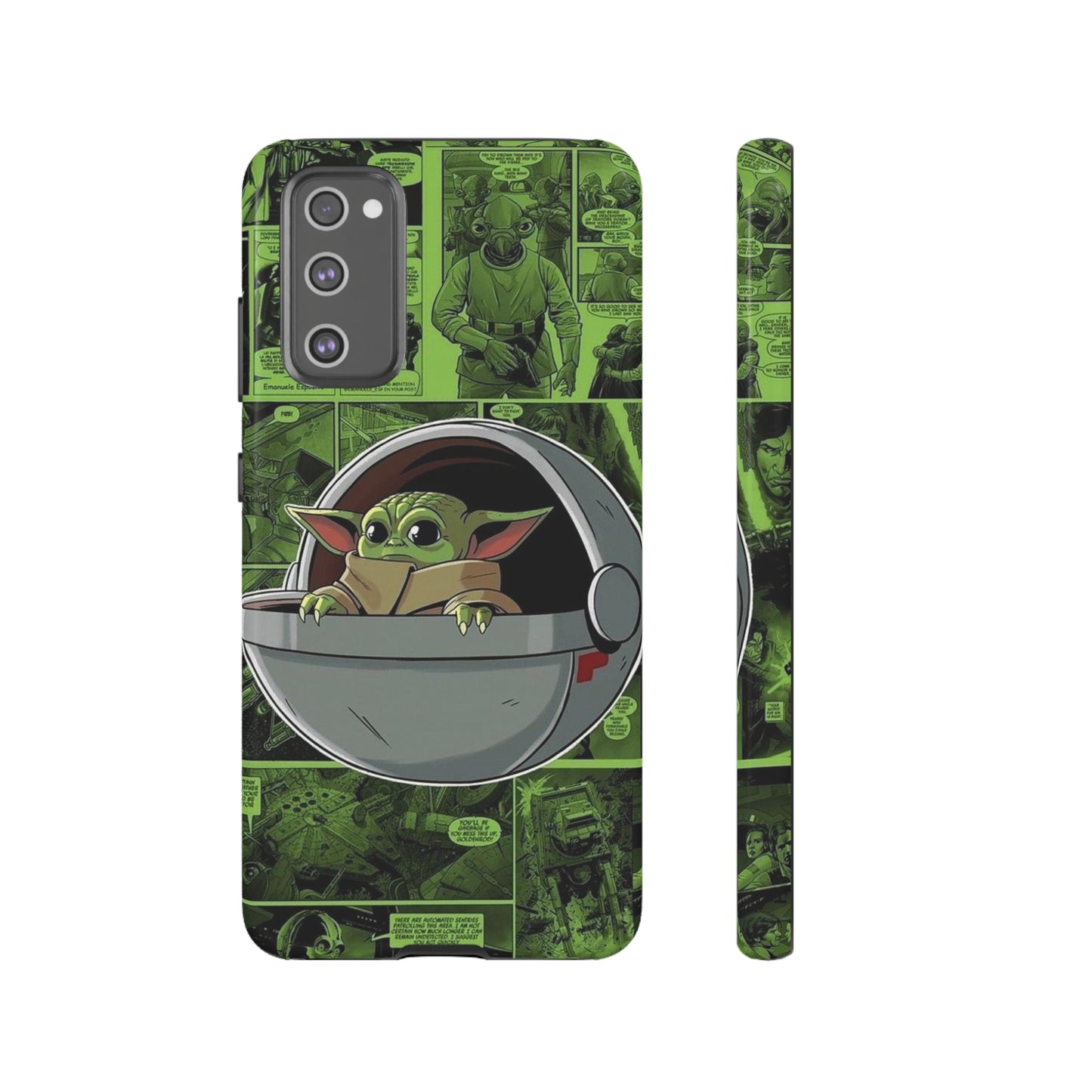 baby Yoda phone case/ for Samsung & Google phones/ media collection/Tough Cases