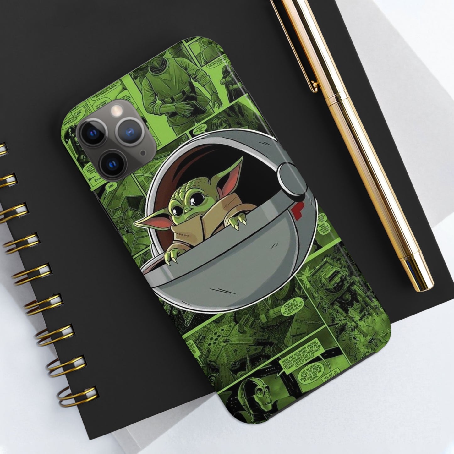 Baby Yoda phone case/ iPhone case/ media collection/ Tough Phone Cases