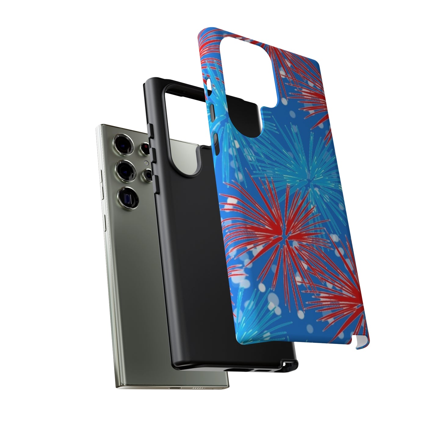 July fireworks/ phone case for Google & Samsung phones/ summer collection/ Tough Cases