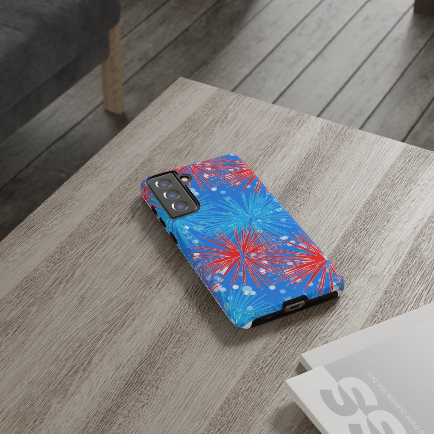 July fireworks/ phone case for Google & Samsung phones/ summer collection/ Tough Cases