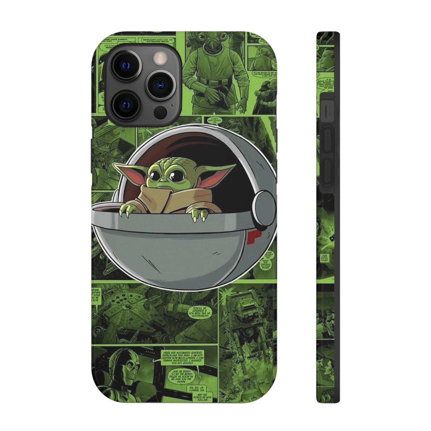 Baby Yoda phone case/ iPhone case/ media collection/ Tough Phone Cases