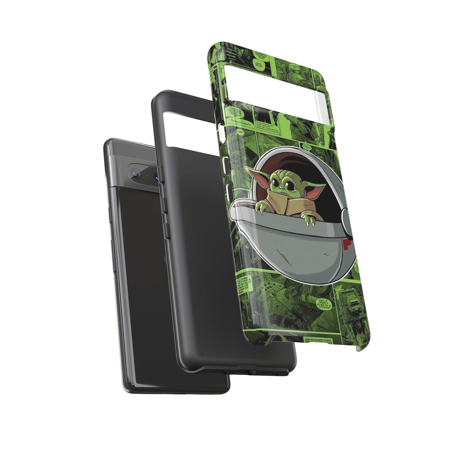 baby Yoda phone case/ for Samsung & Google phones/ media collection/Tough Cases