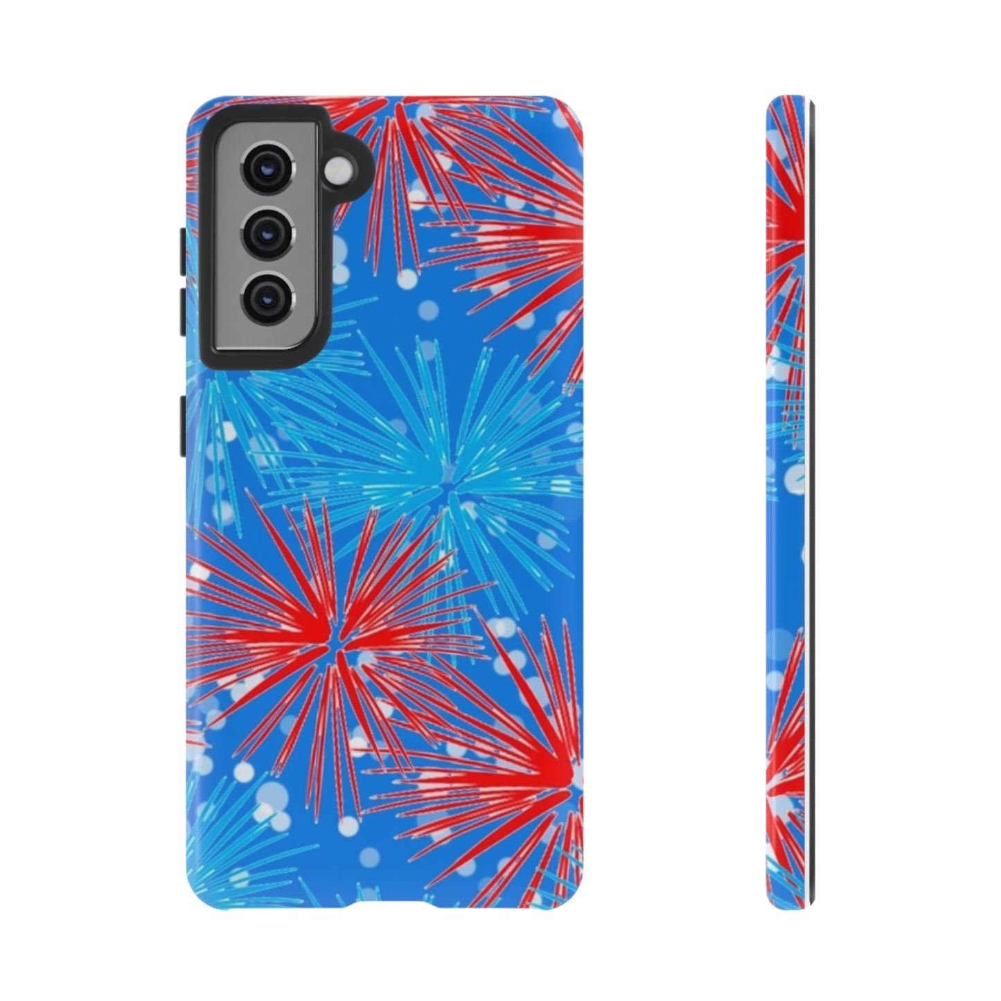 July fireworks/ phone case for Google & Samsung phones/ summer collection/ Tough Cases