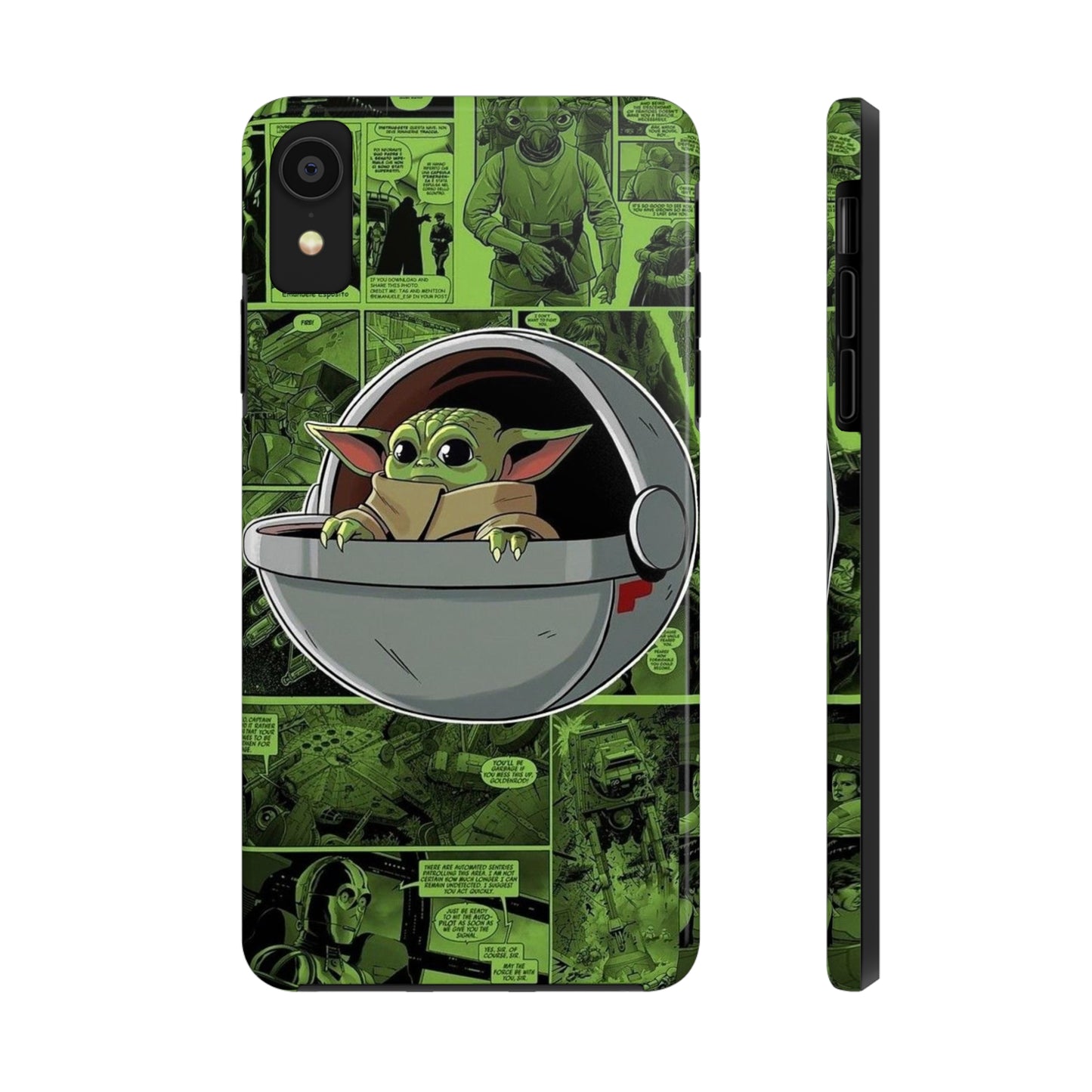 Baby Yoda phone case/ iPhone case/ media collection/ Tough Phone Cases